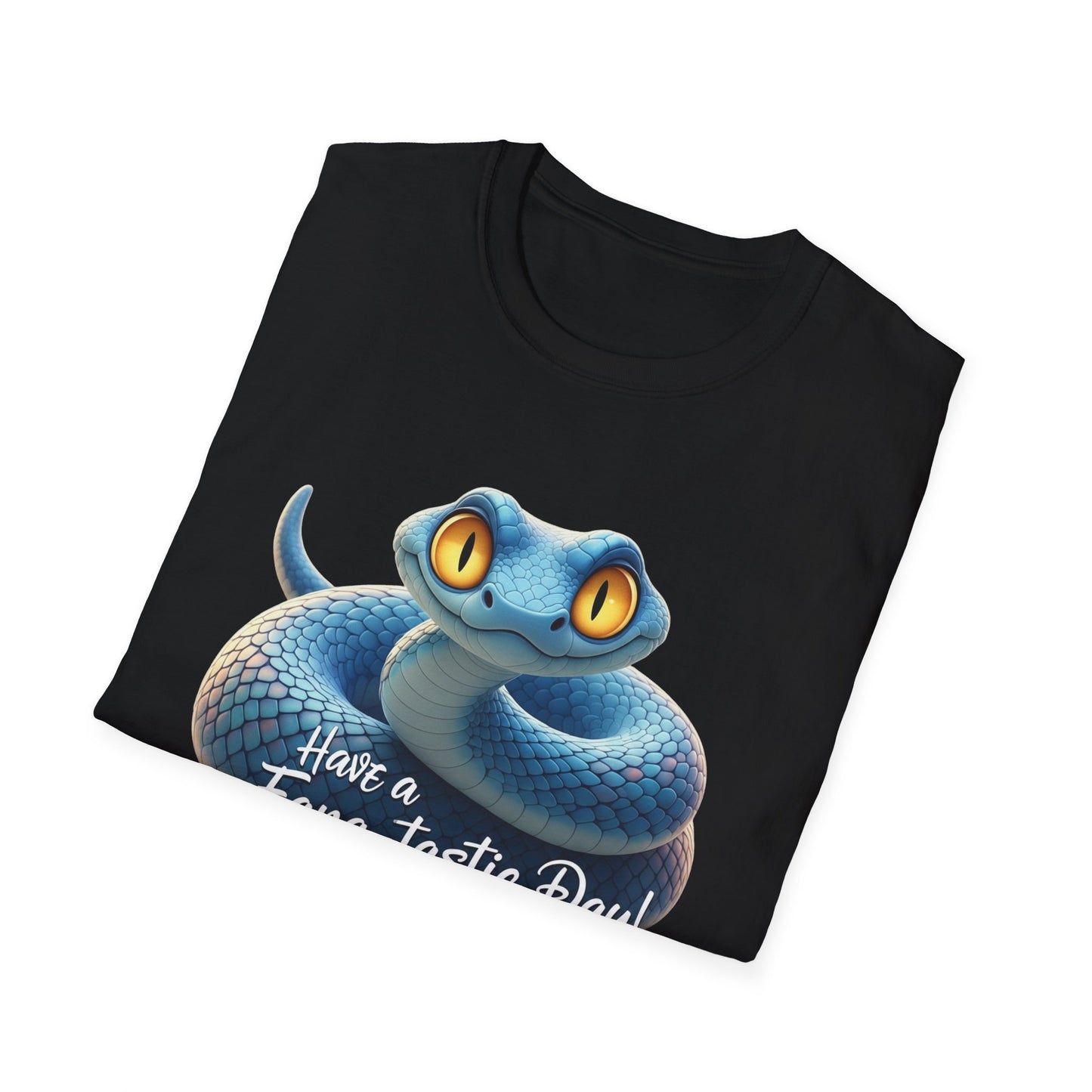 Have A Fang-tastic Day Snake T-Shirt, Funny Reptile Tee, Cute Snake Lover Gift, Animal Pun Shirt, Humor Top For Her Or Him