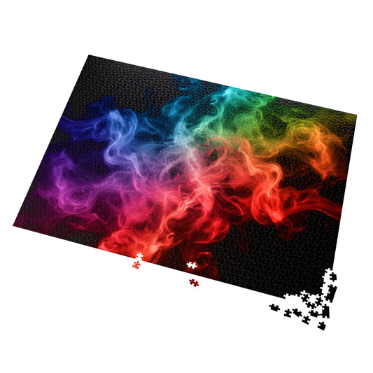 Colorful Smoke Jigsaw Puzzle