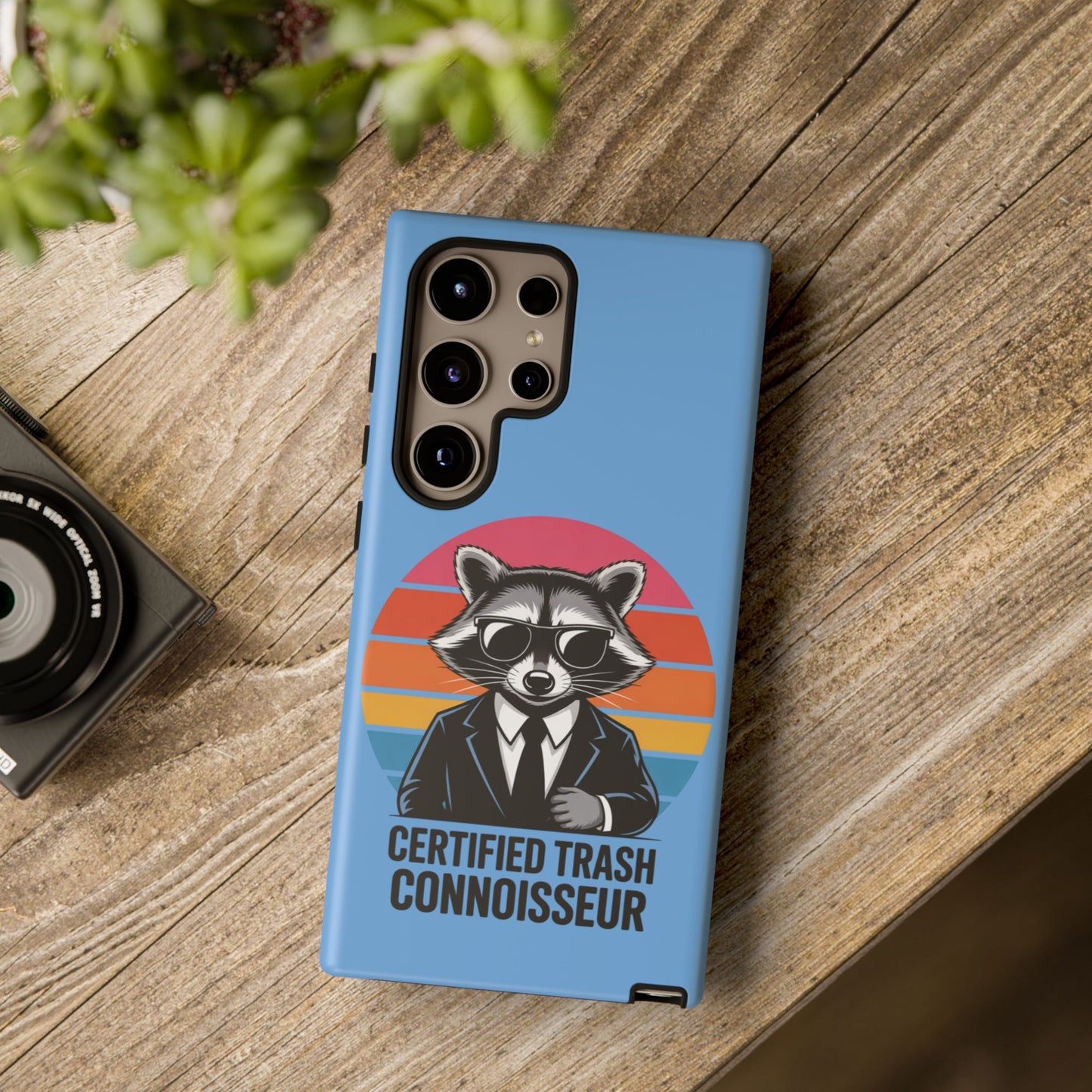 Certified Trash Connoisseur Phone Case - Fun & Stylish Protection for Animal Lovers