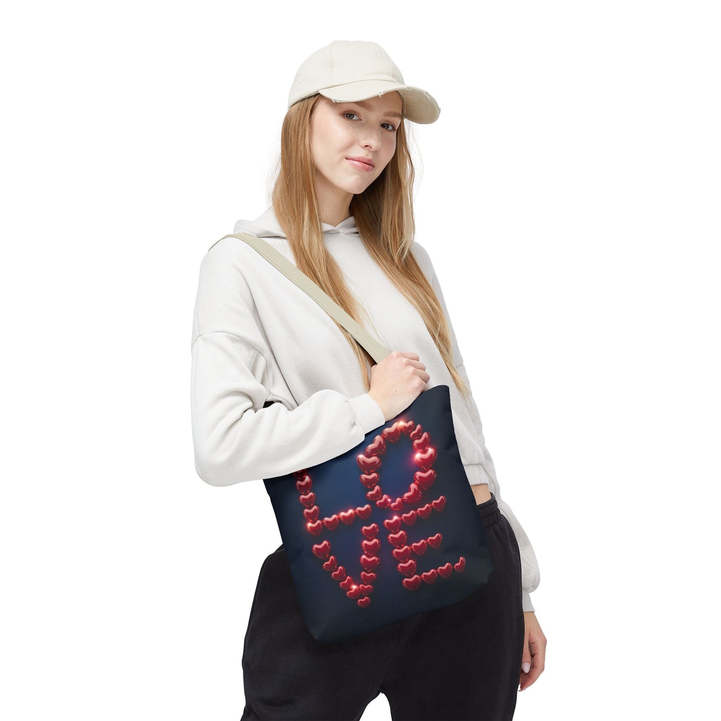 Love Hearts Tote Bag