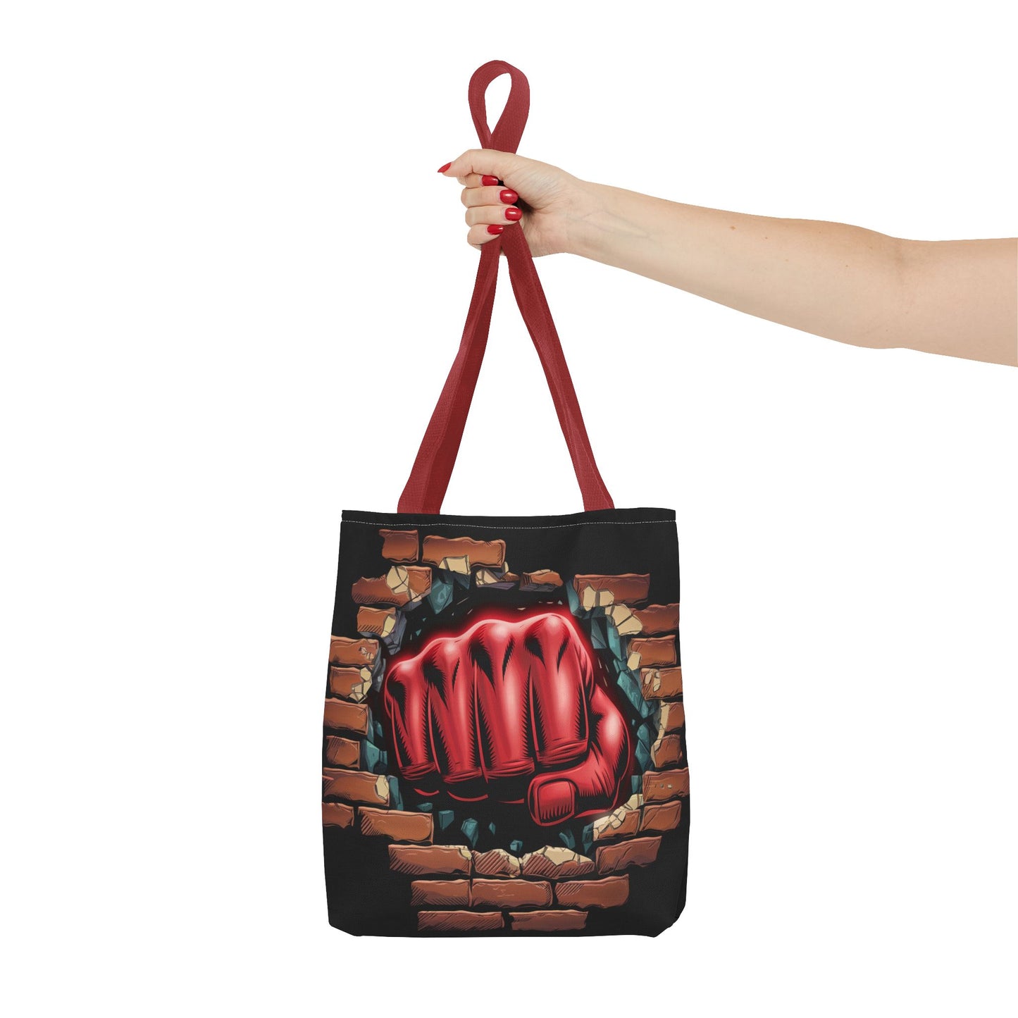 Red Fist Tote Bag