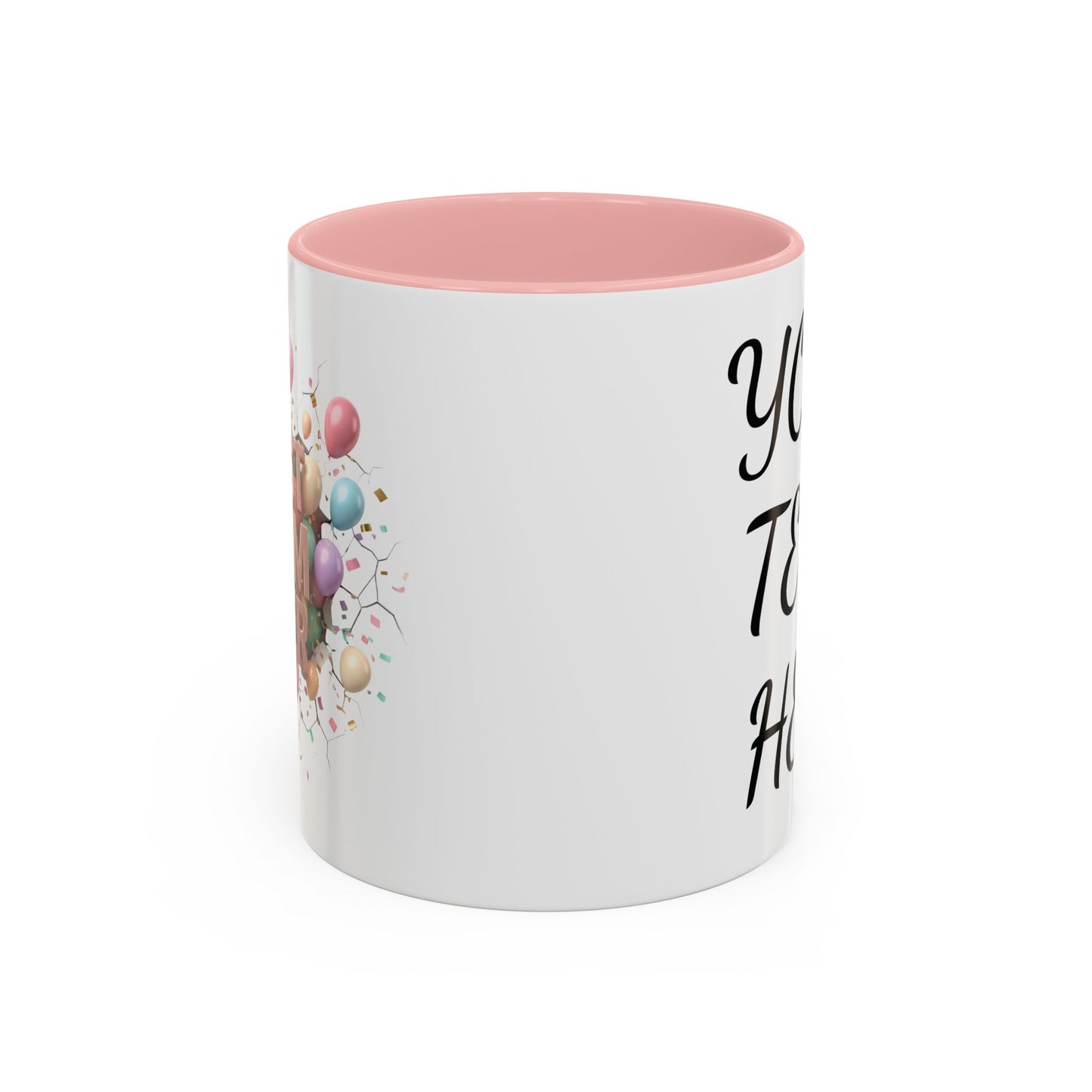 Personalized Mom Mug, Best Mom Ever Gift, Custom Name Coffee Cup, 3D Balloon Design, Mothers Day Gift, New Mom Gift 2025, Custom Mug