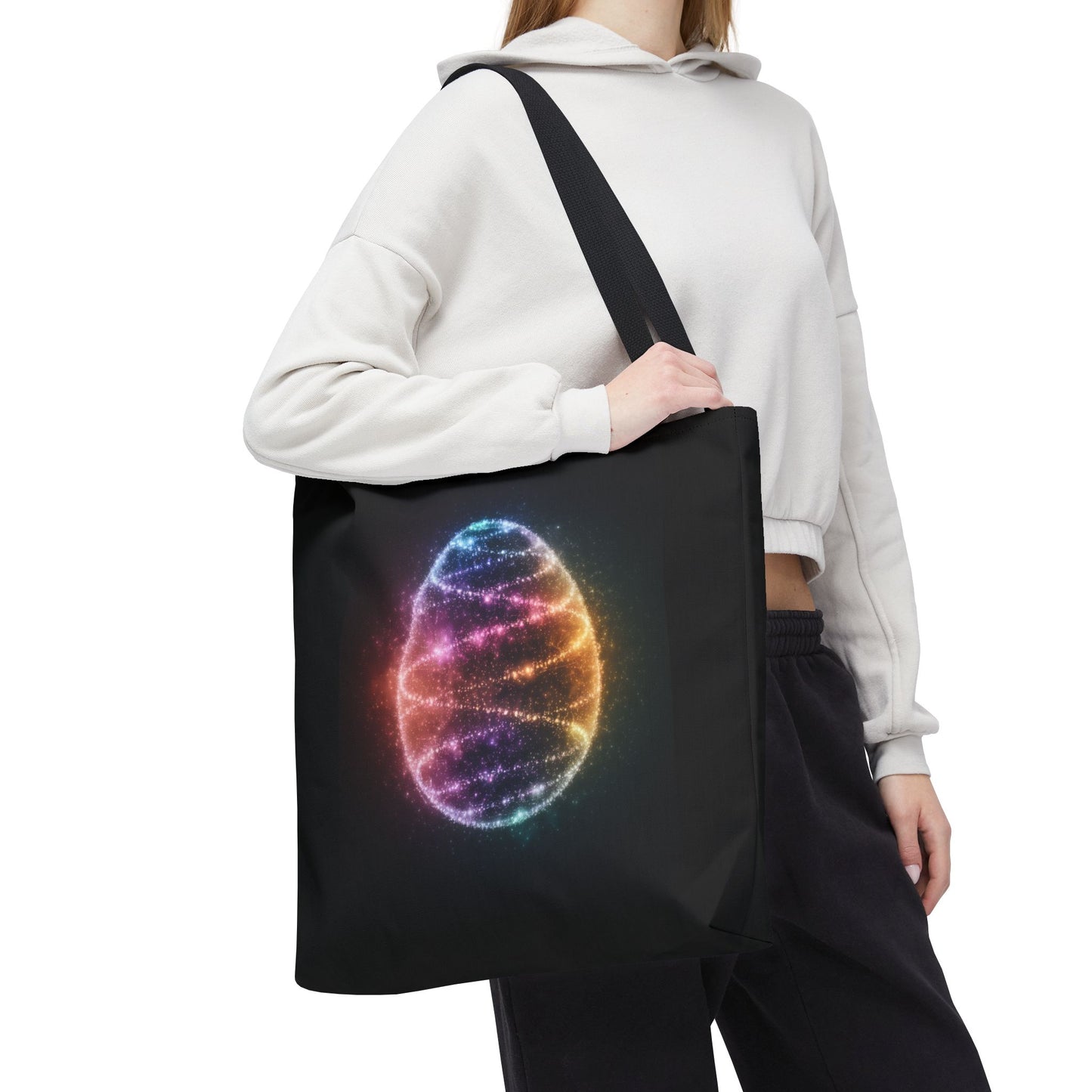 Bioluminescent Easter Egg Tote Bag