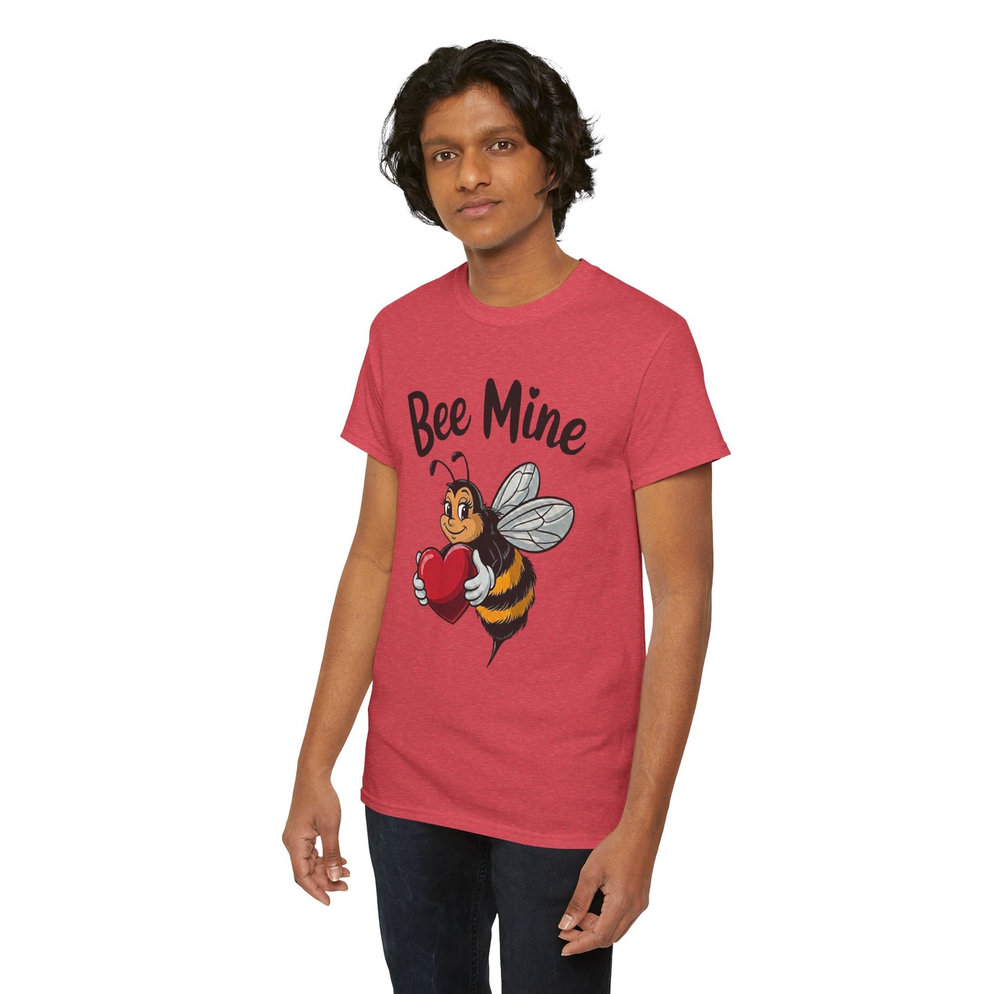 Bee Mine Shirt, Cute Valentine Shirt, Bee Love T Shirt, Funny Valentine Pun Tee, Heart Bee Graphic Shirt, Valentine Gift