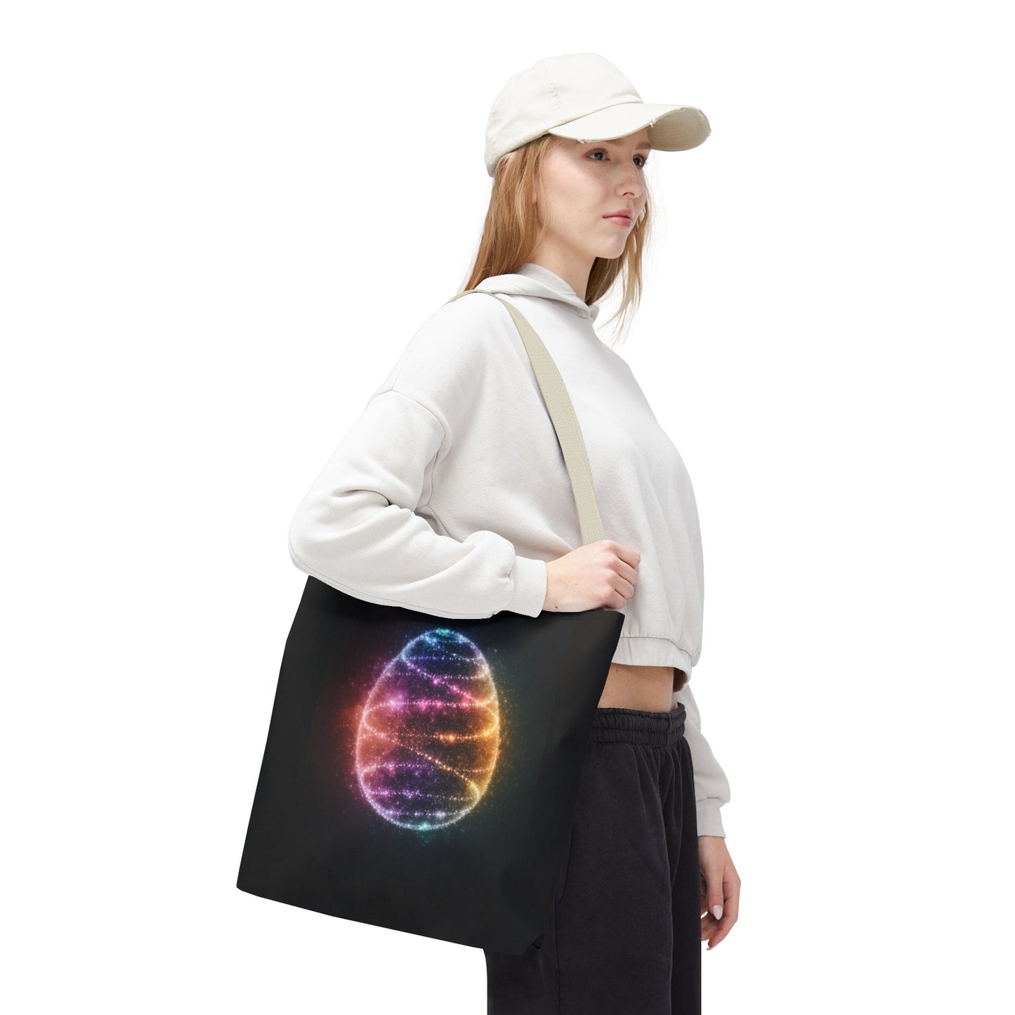 Bioluminescent Easter Egg Tote Bag