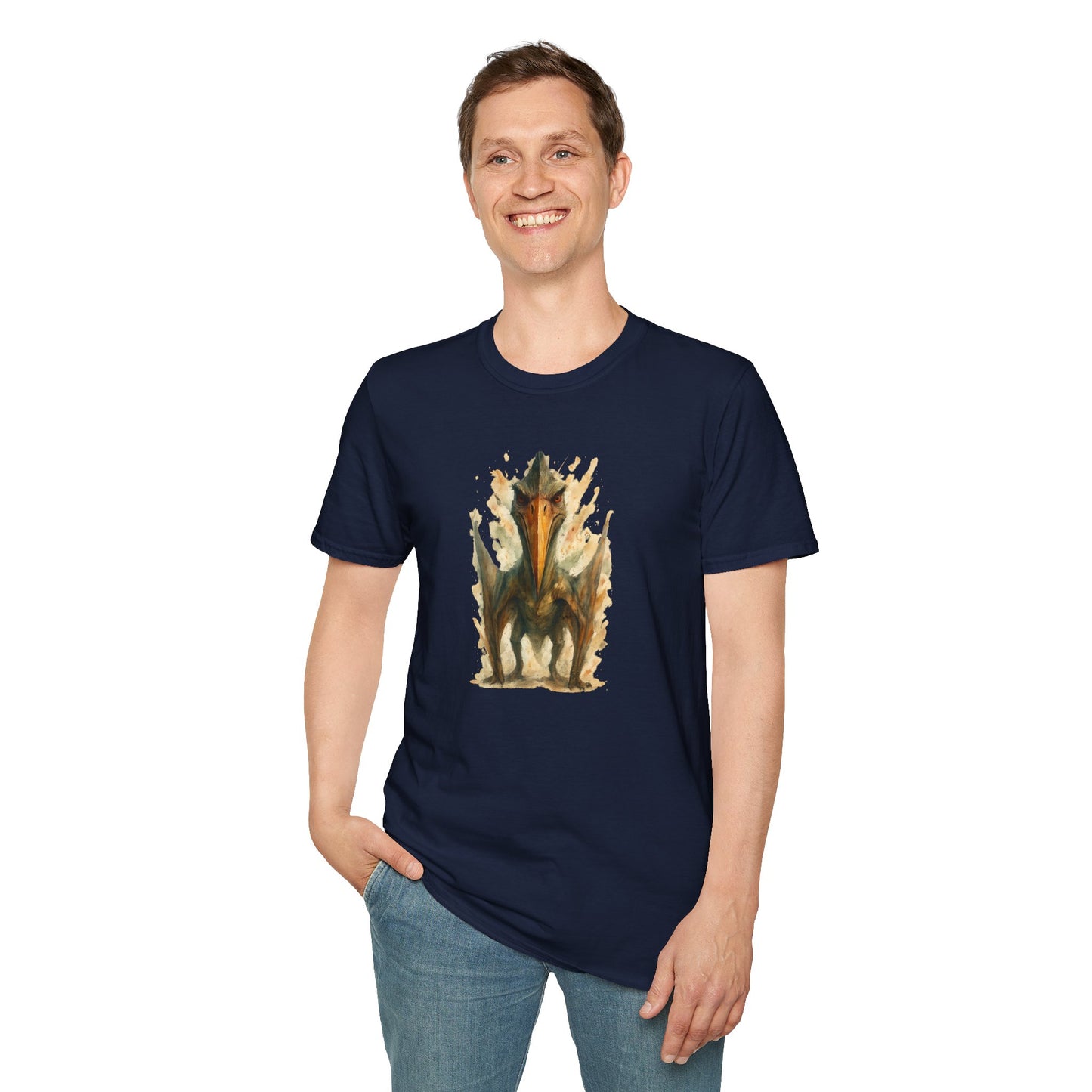 Quetzalcoatlus Pterosaur Tee - Prehistoric Flying Reptile Shirt, Dinosaur Lover Gift, Paleontology Art Unisex T-Shirt