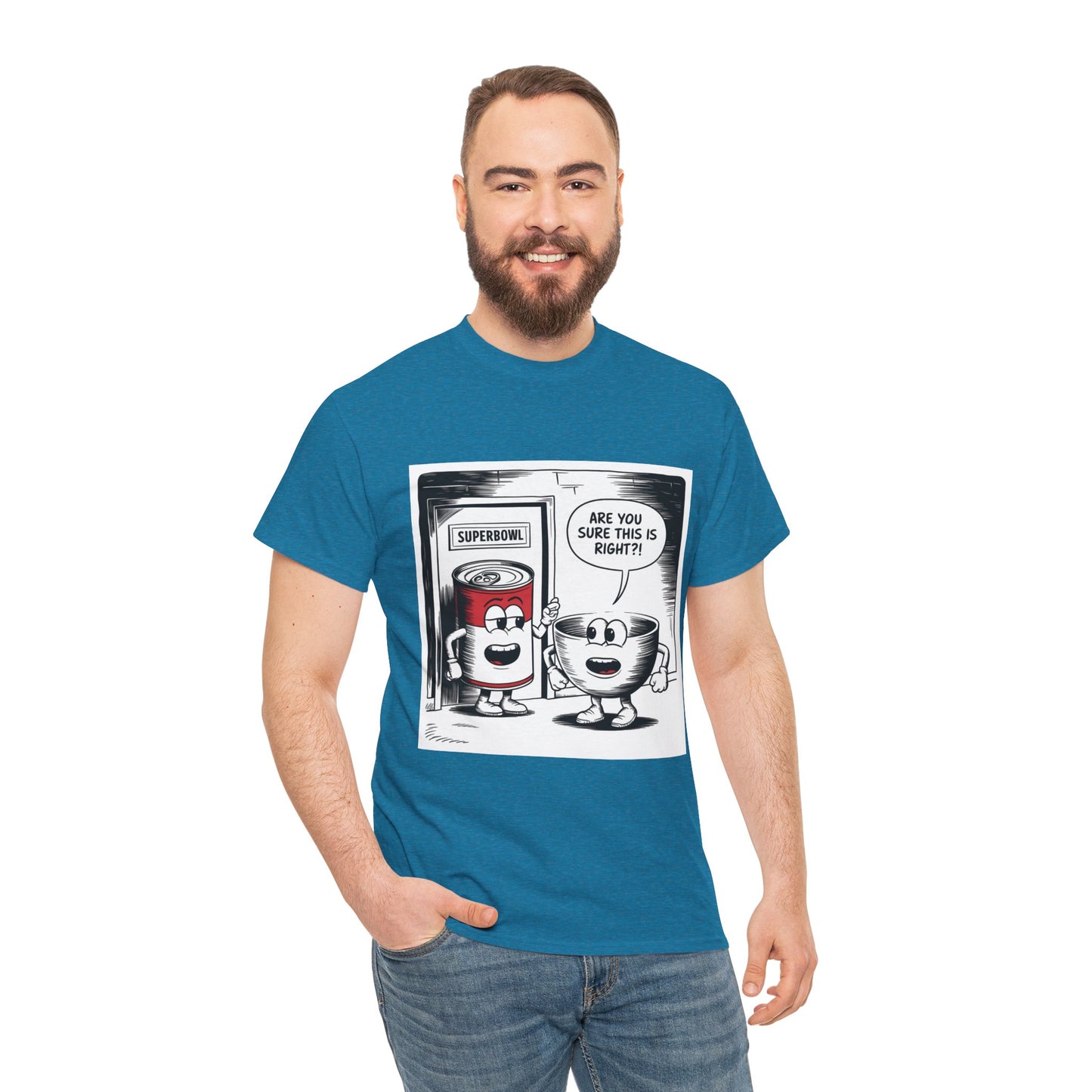 Comic Unisex Tee - Superbowl Design