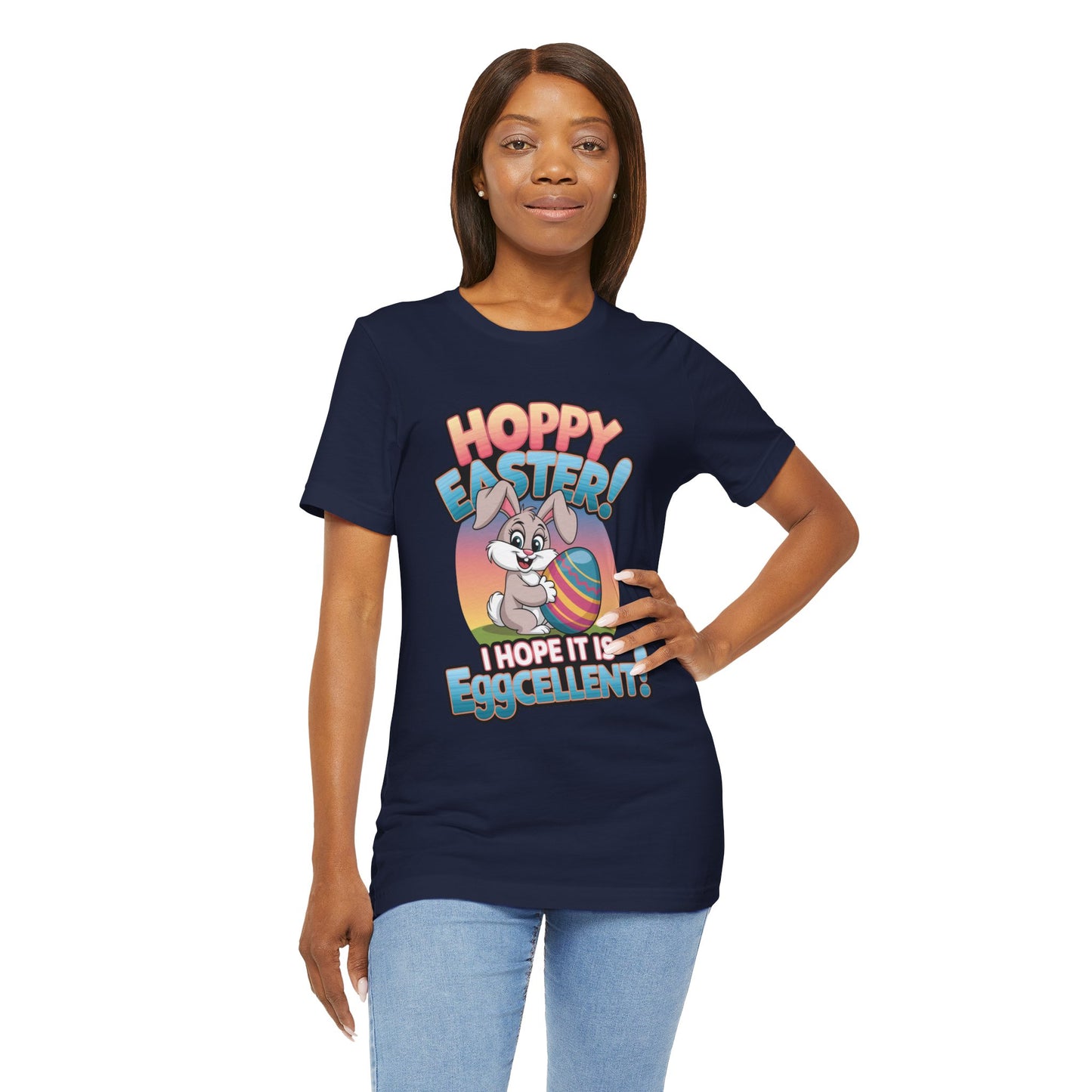 Happy Easter Unisex Tee Easter Shirt Easter Bunny T Shirt Easter Apparel Easter Bunny Outfit
