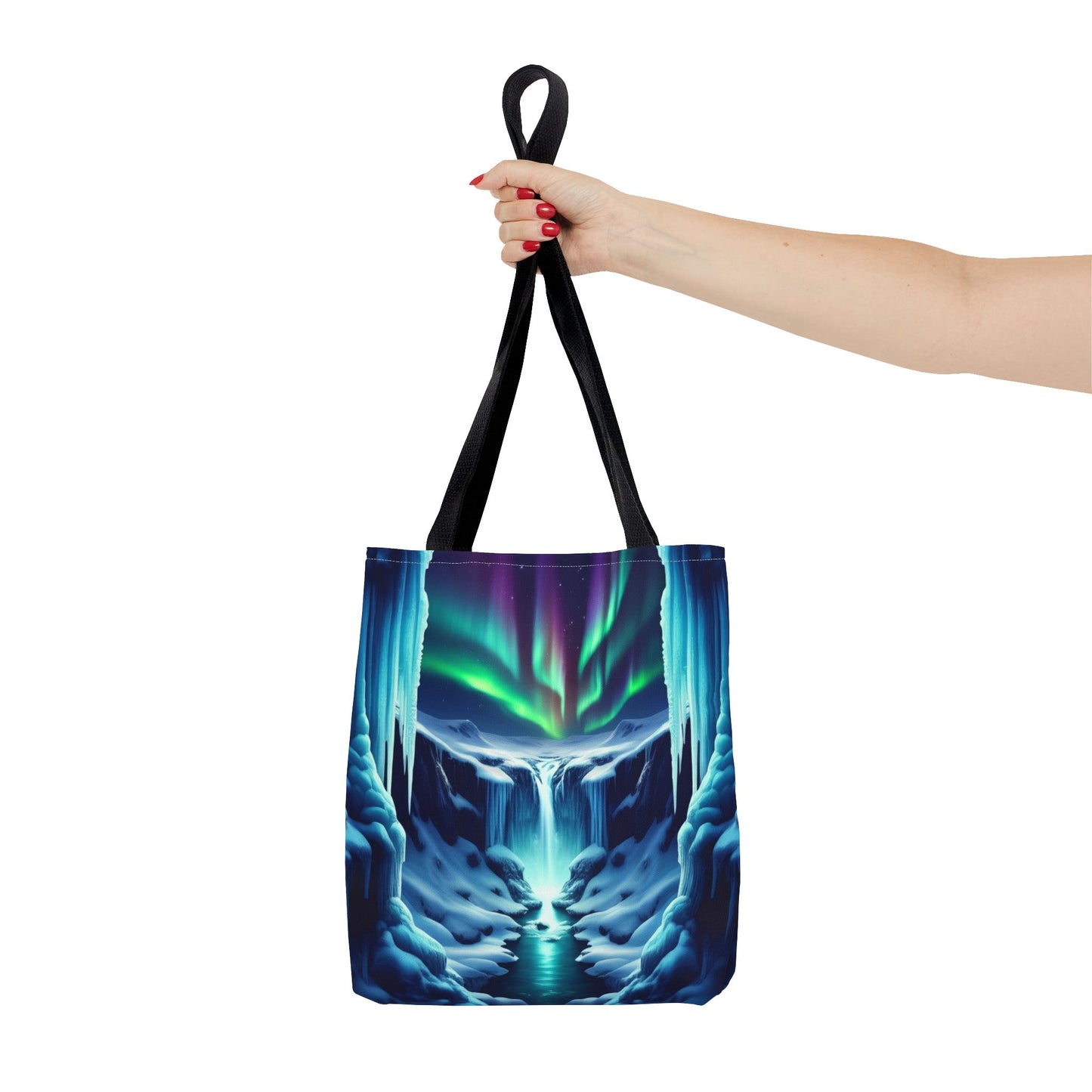 Icy Landscape Tote Bag
