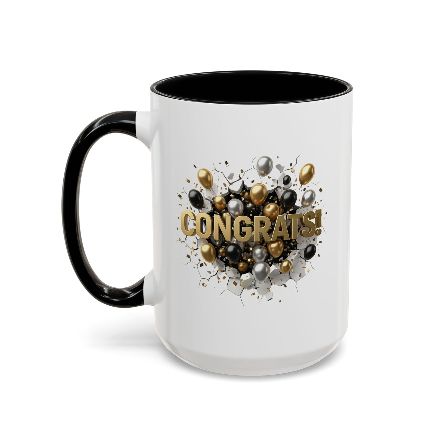 Personalized Congrats Mug, Custom Graduation Gift, Promotion Coffee Cup, New Dad Present, Teacher Appreciation Gift, Custom Name Cups