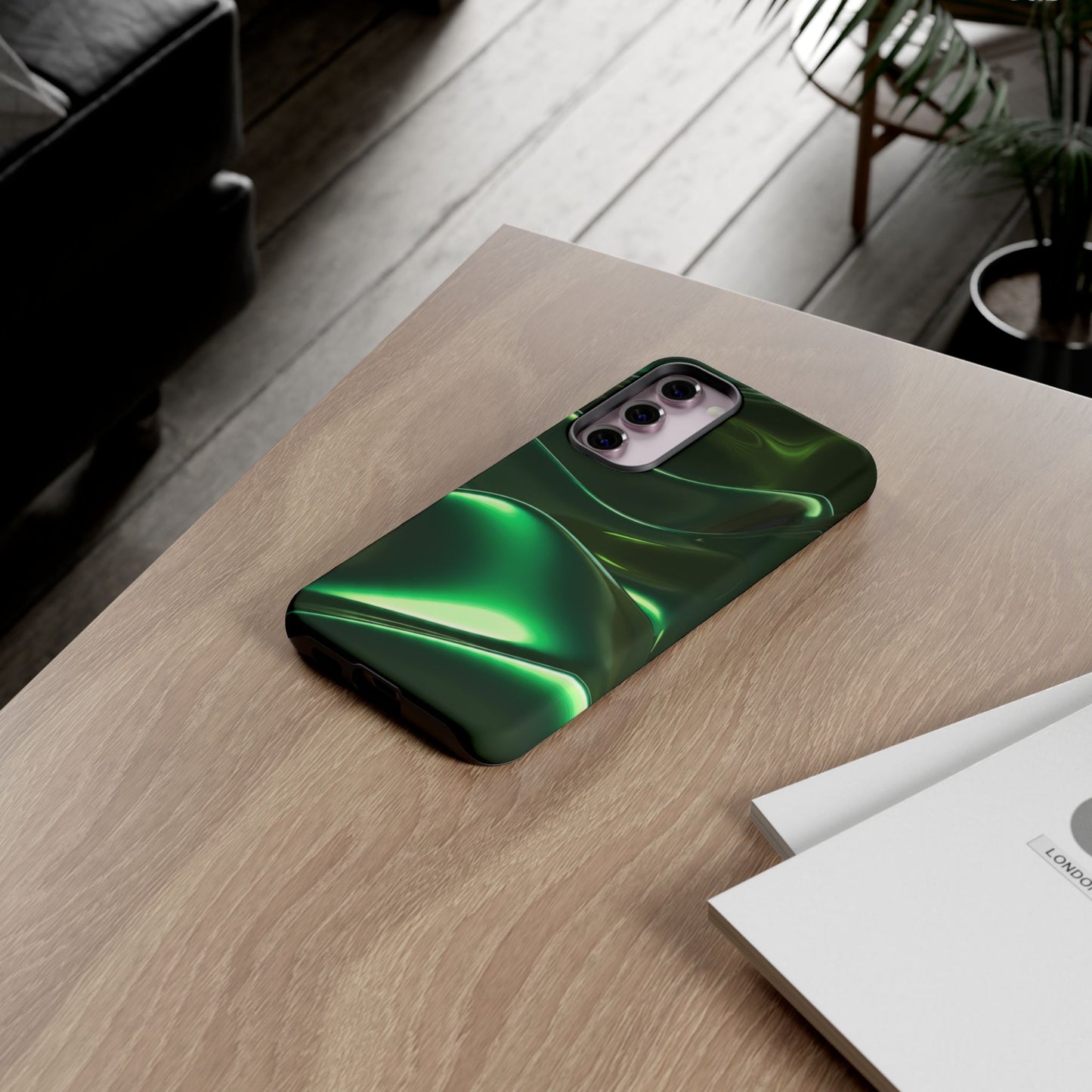 Green Metallic Phone Case