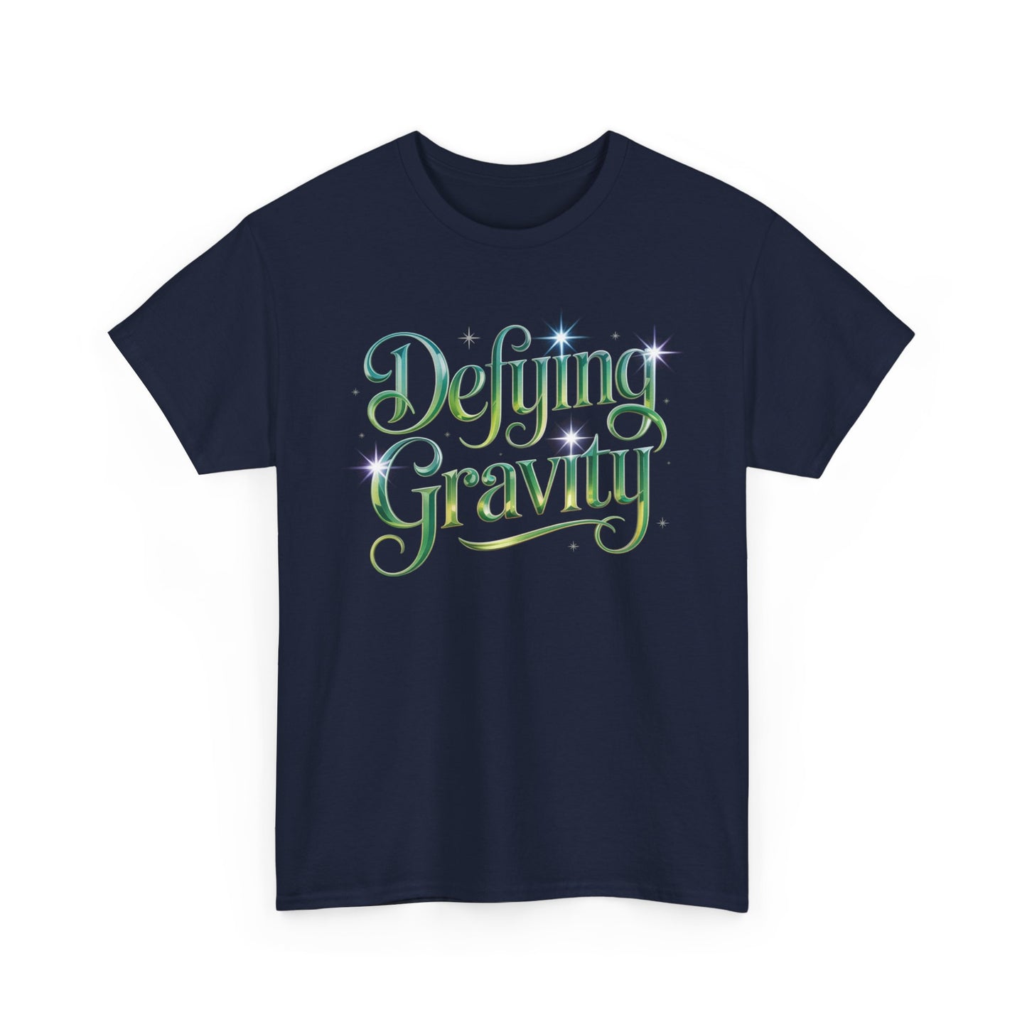 Defying Gravity Wicked Musical Quote Tee – Broadway Fan Shirt, Inspirational Wizard of Oz Graphic Tee, Musical Theatre Unisex T-Shirt