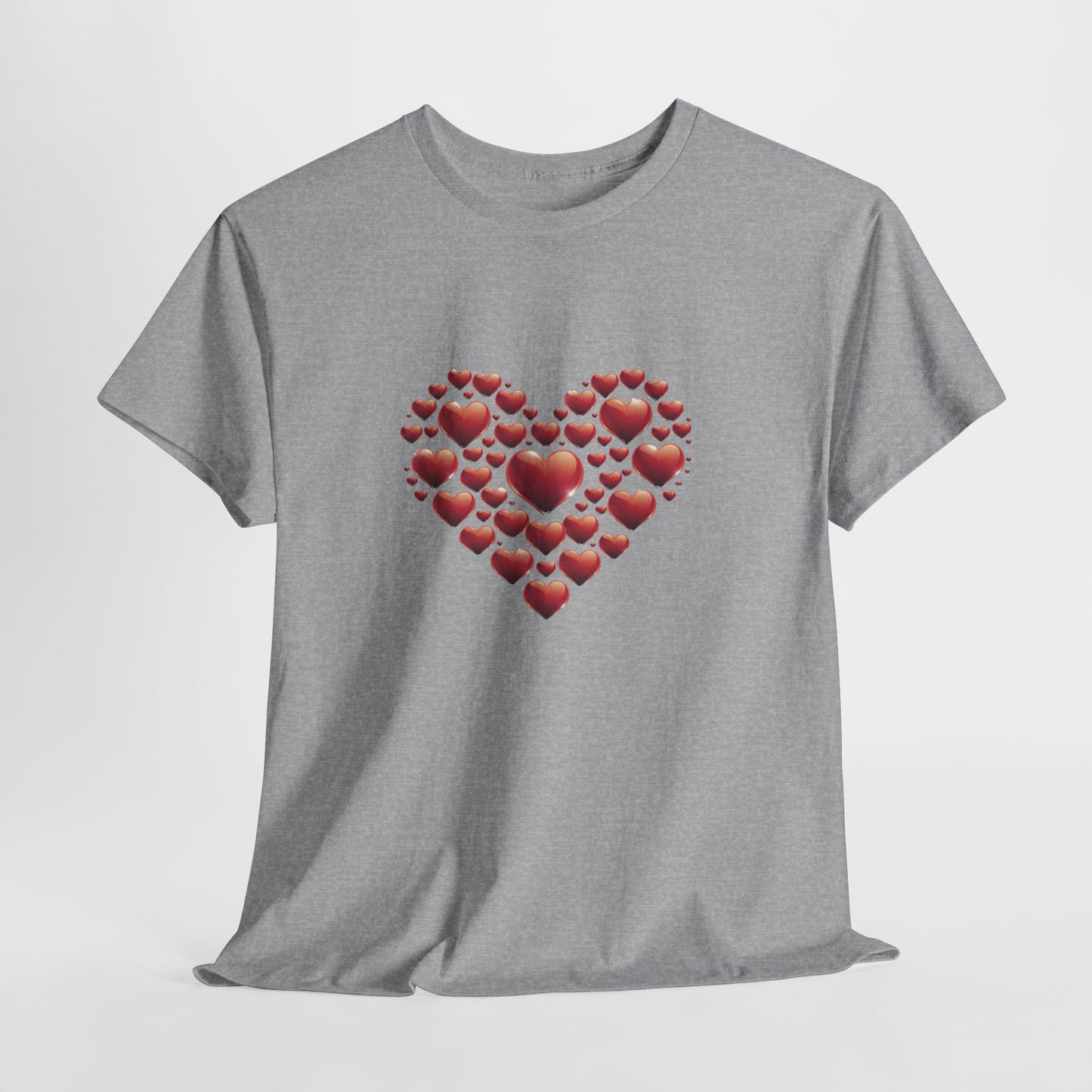 Heart Of Hearts Shirt, Minimal Valentine Shirt, Red Heart Graphic Tee, Love Aesthetic T Shirt, Valentine Gift Shirt