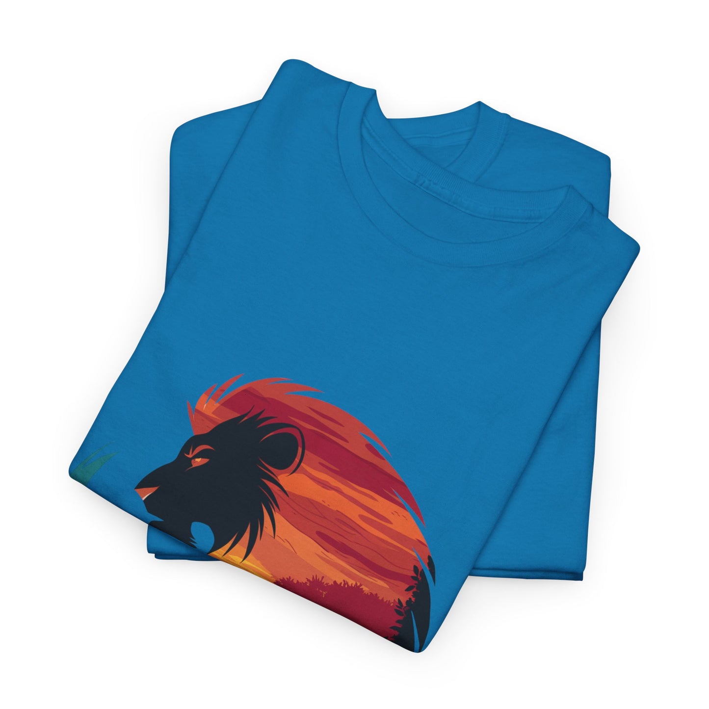 The Circle of Life Lion Shirt – Sunset Safari Wildlife Graphic Tee – Inspirational Nature T-Shirt for Animal Lovers & Adventure Fans