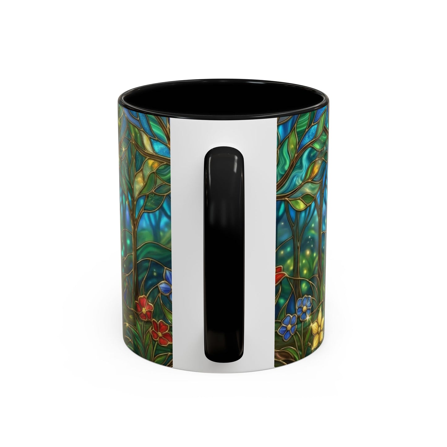 Stained Glass French Bulldog Mug, Frenchie Coffee Mug, Colorful French Bulldog Art Cup, Dog Mom Gift, Pet Lover Mug, Unique Frenchie Gift