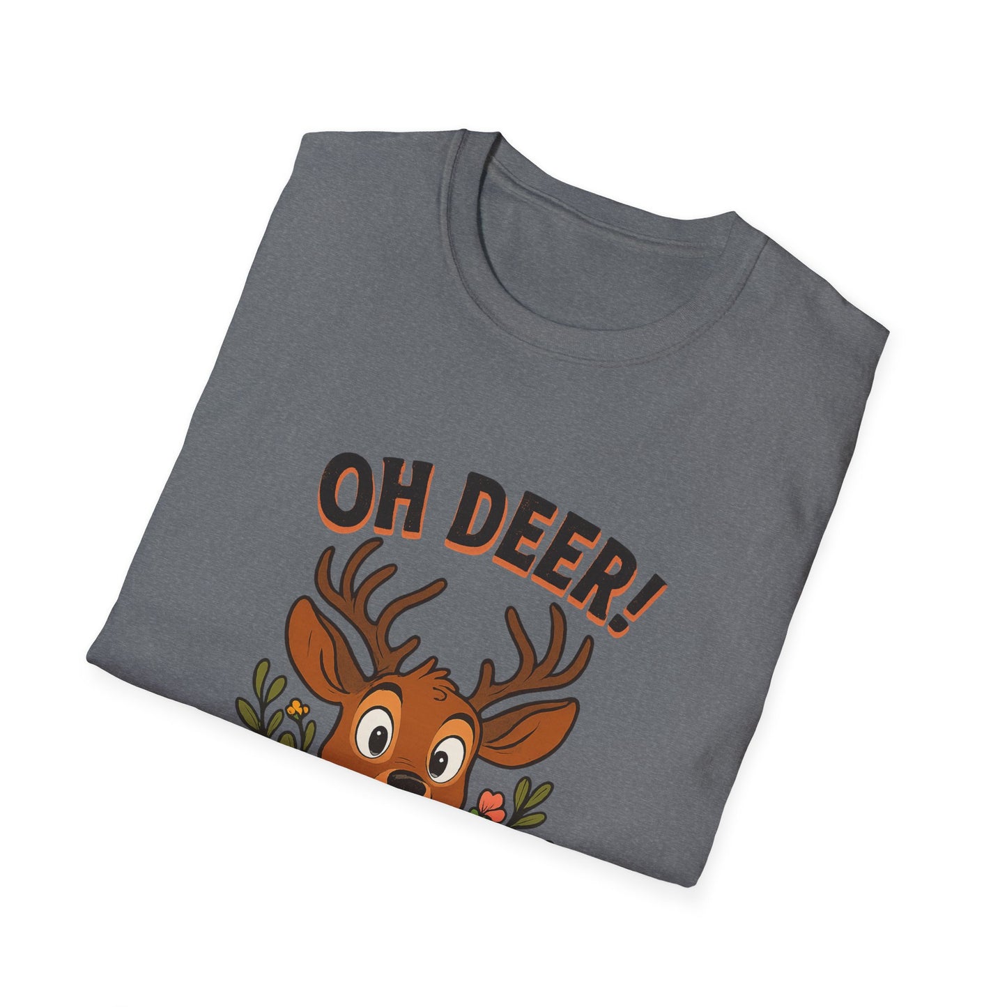 Oh Deer T-Shirt Animal Apparel Wildlife shirt Deer Tee Gift for Animal Lovers