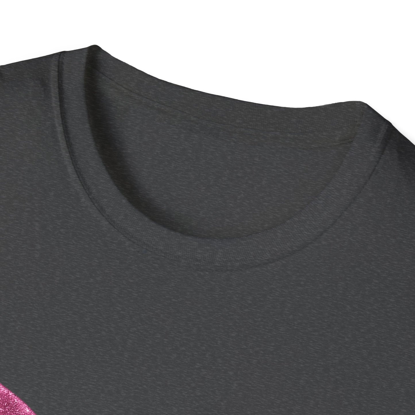 Feminine Pink Bow Graphic Tee | Coquette Bow T-Shirt | Sparkly Ribbon Shirt for Soft Girl Aesthetic | Gift for Her