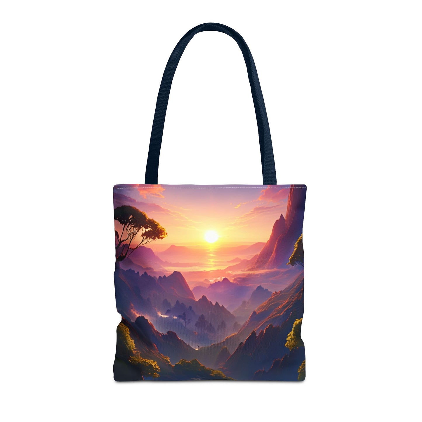 Sunset Landscape Tote Bag