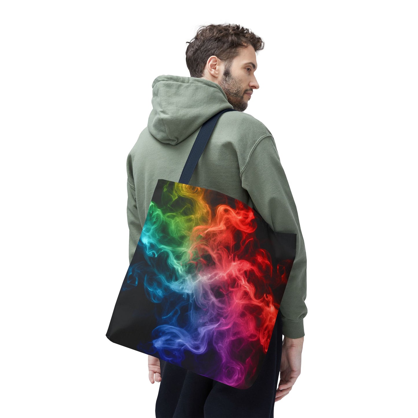 Colorful Smoke Tote Bag