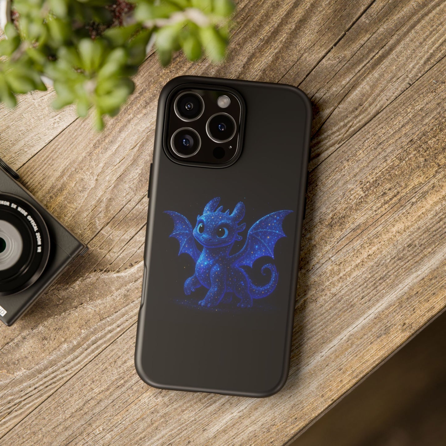 Galaxy Dragon iPhone Case - Cute Fantasy Star Phone Cover for iPhone Phones | Gift for Dragon Lover | Cosmic Creature Art