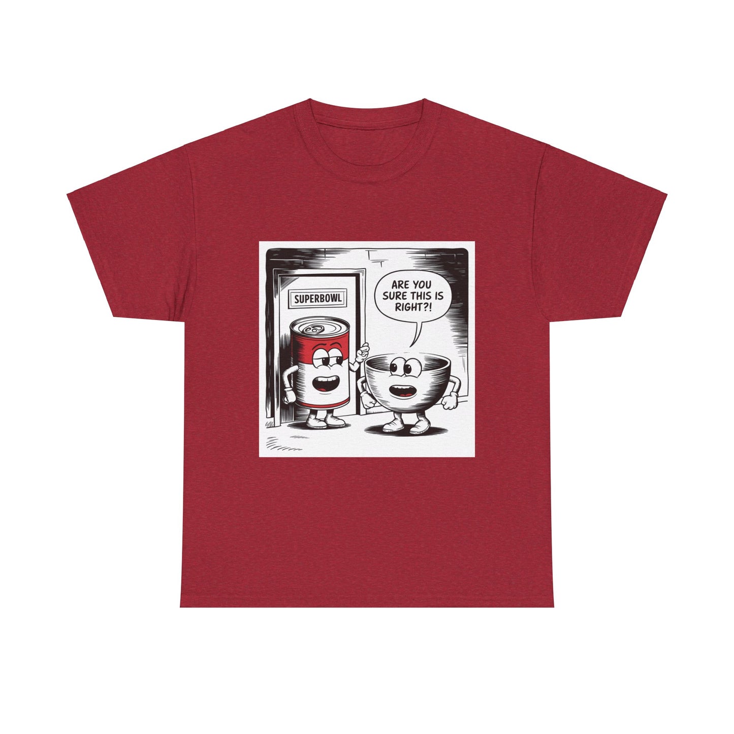 Comic Unisex Tee - Superbowl Design