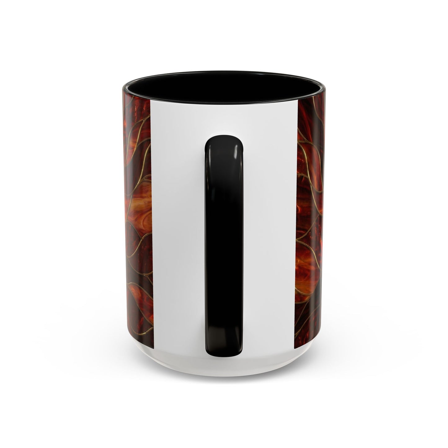 Stained Glass Guitar Mug, Fire Guitar Coffee Mug, Music Lover Gift Mug, Rock Guitar Art Cup, Musician Gift Mug, Guitar Lover Cup