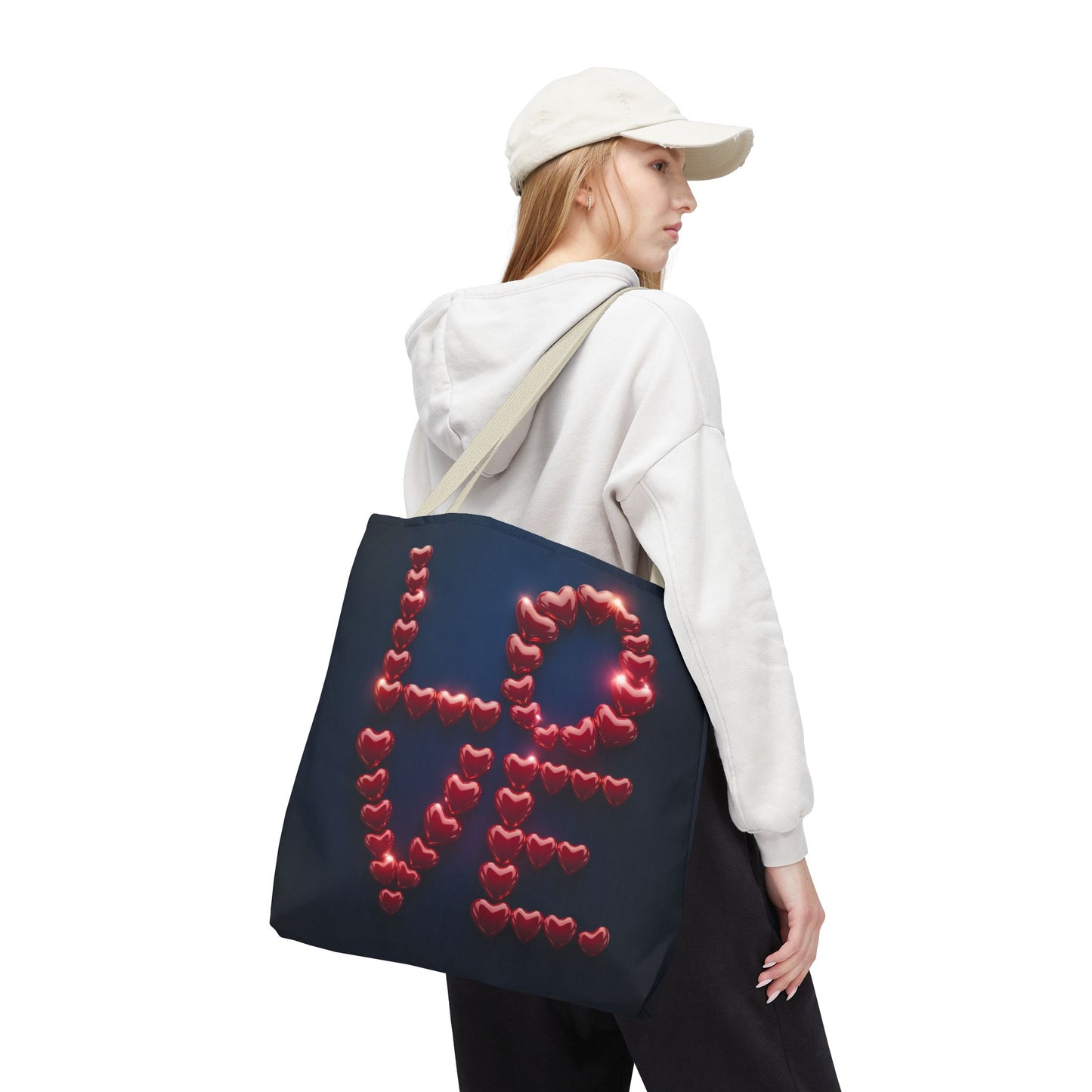 Love Hearts Tote Bag