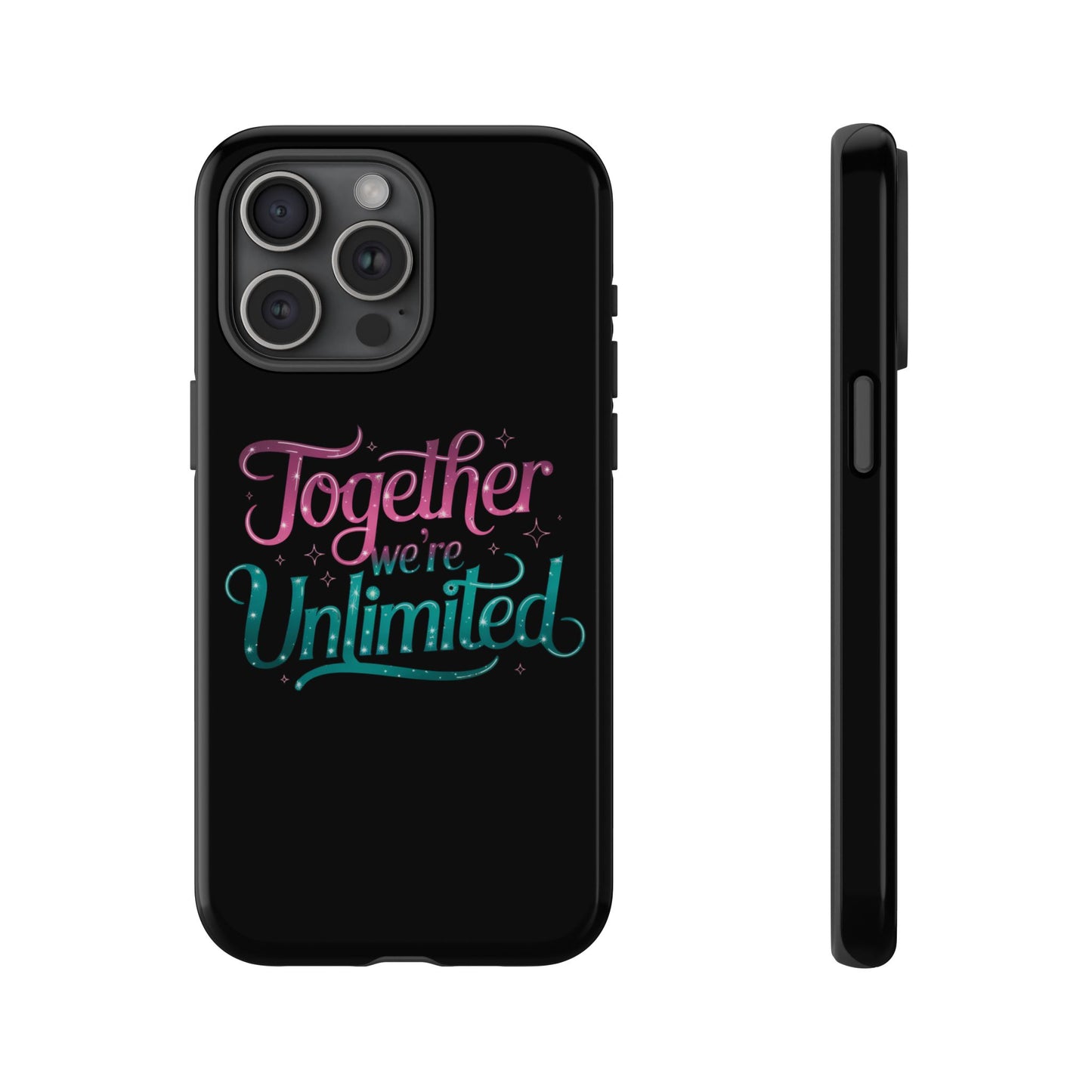 iPhone Case with Musical Quote Together We're Unlimited Musical Phone Case