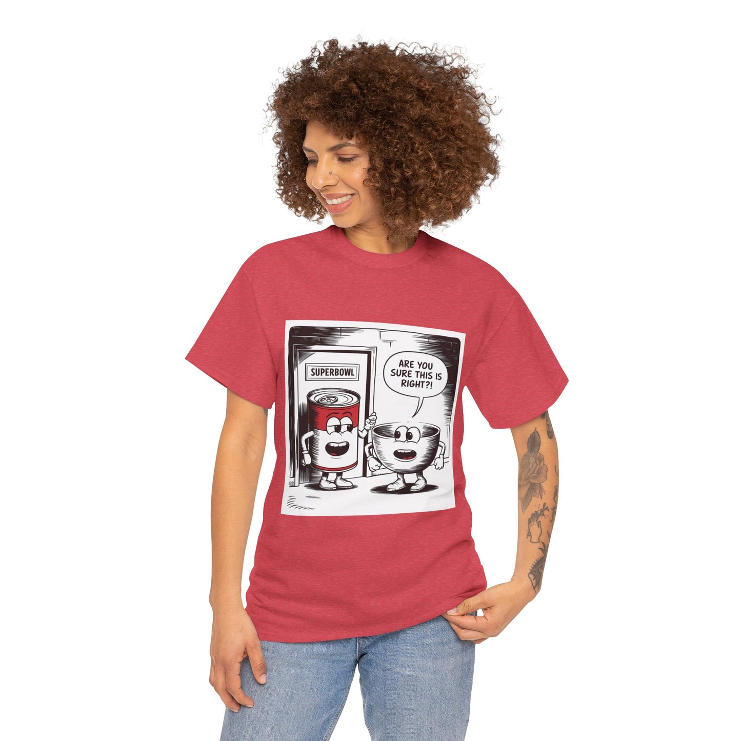 Comic Unisex Tee - Superbowl Design
