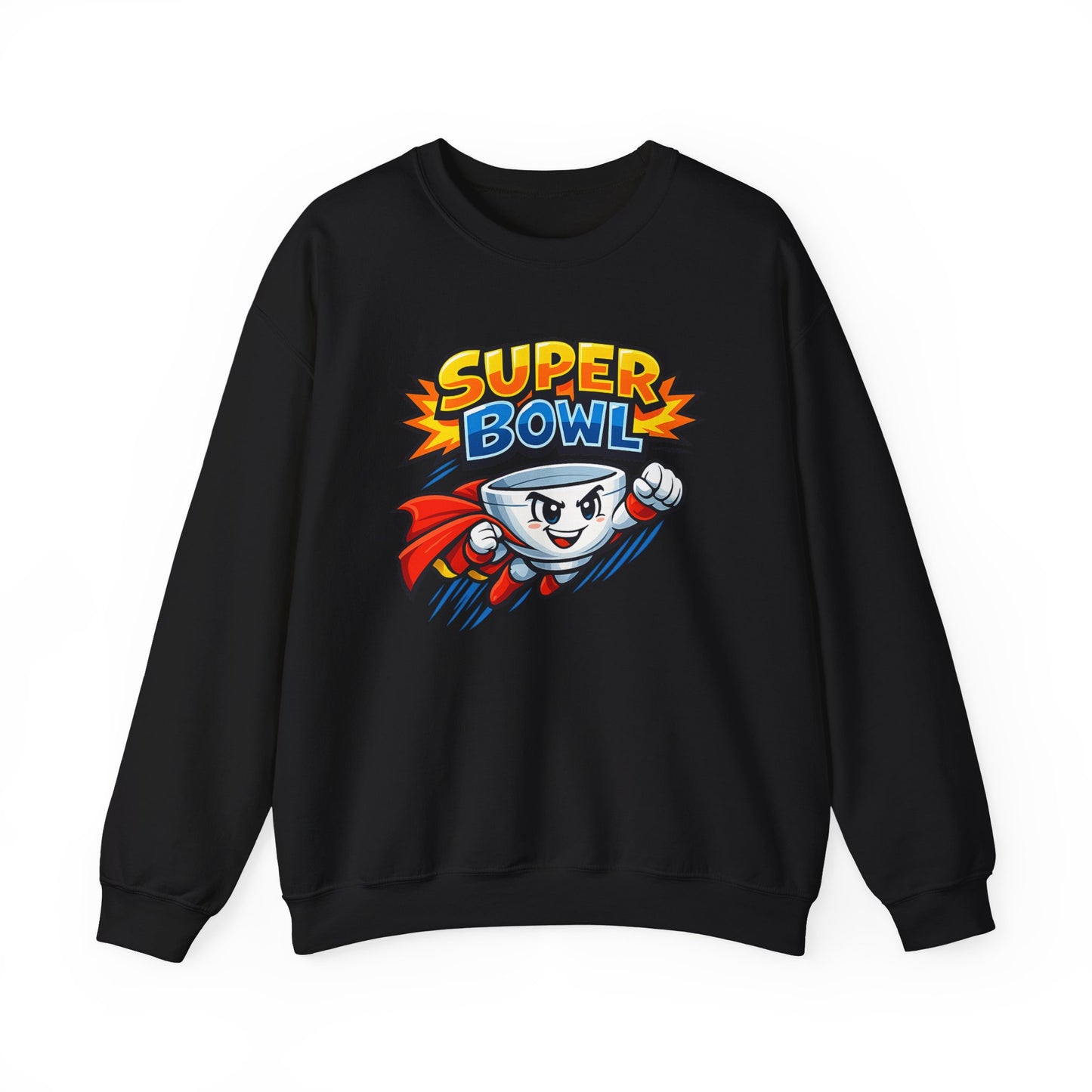 Super Bowl Sweatshirt, Funny Super Bowl Crewneck, Football Party Sweatshirt, Game Day Pullover, Bowl Pun Shirt, Unisex Graphic Crew