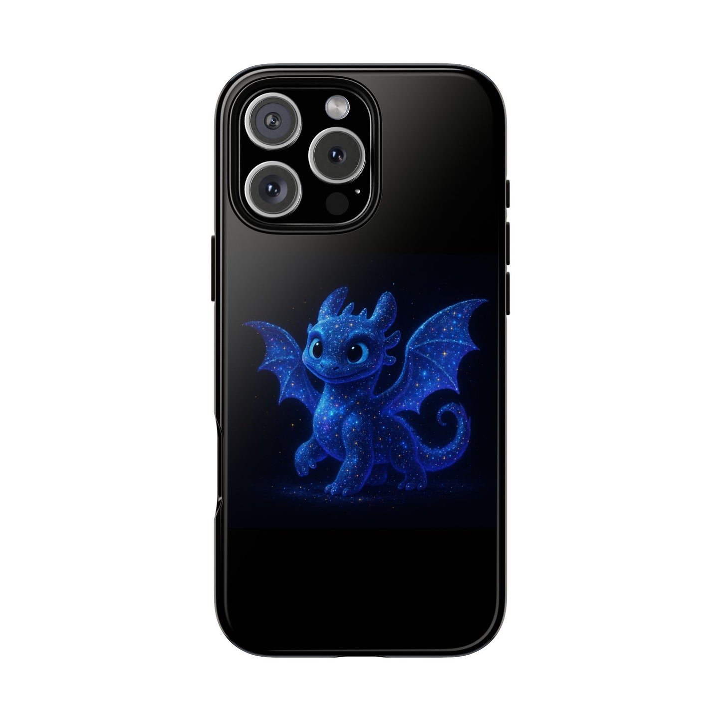 Galaxy Dragon iPhone Case - Cute Fantasy Star Phone Cover for iPhone Phones | Gift for Dragon Lover | Cosmic Creature Art