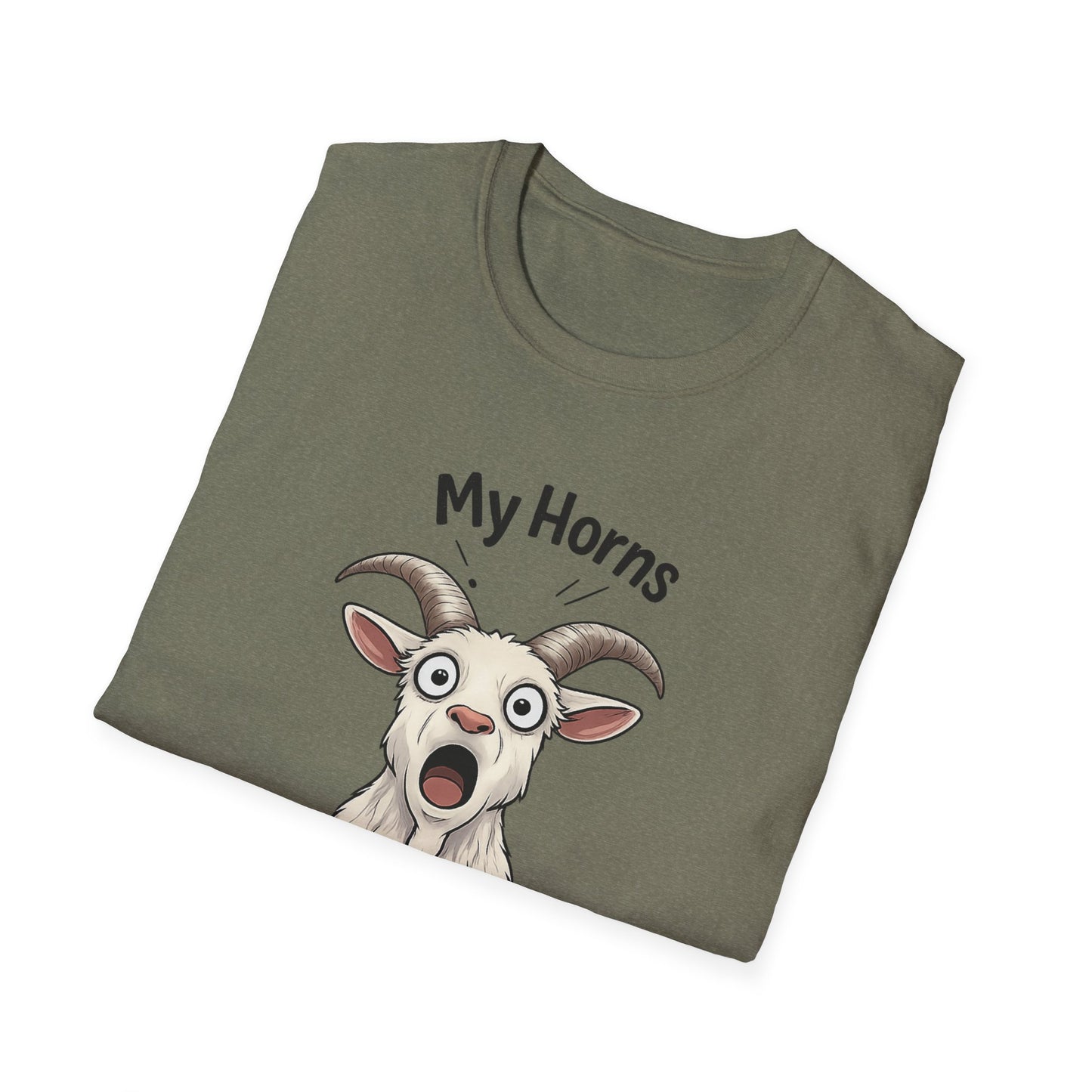 Funny Goat Shirt, Hornswoggled Shirt, My Horns Have Been Swoggled, Goat Pun T Shirt, Animal Humor Tee, Silly Wordplay Shirt