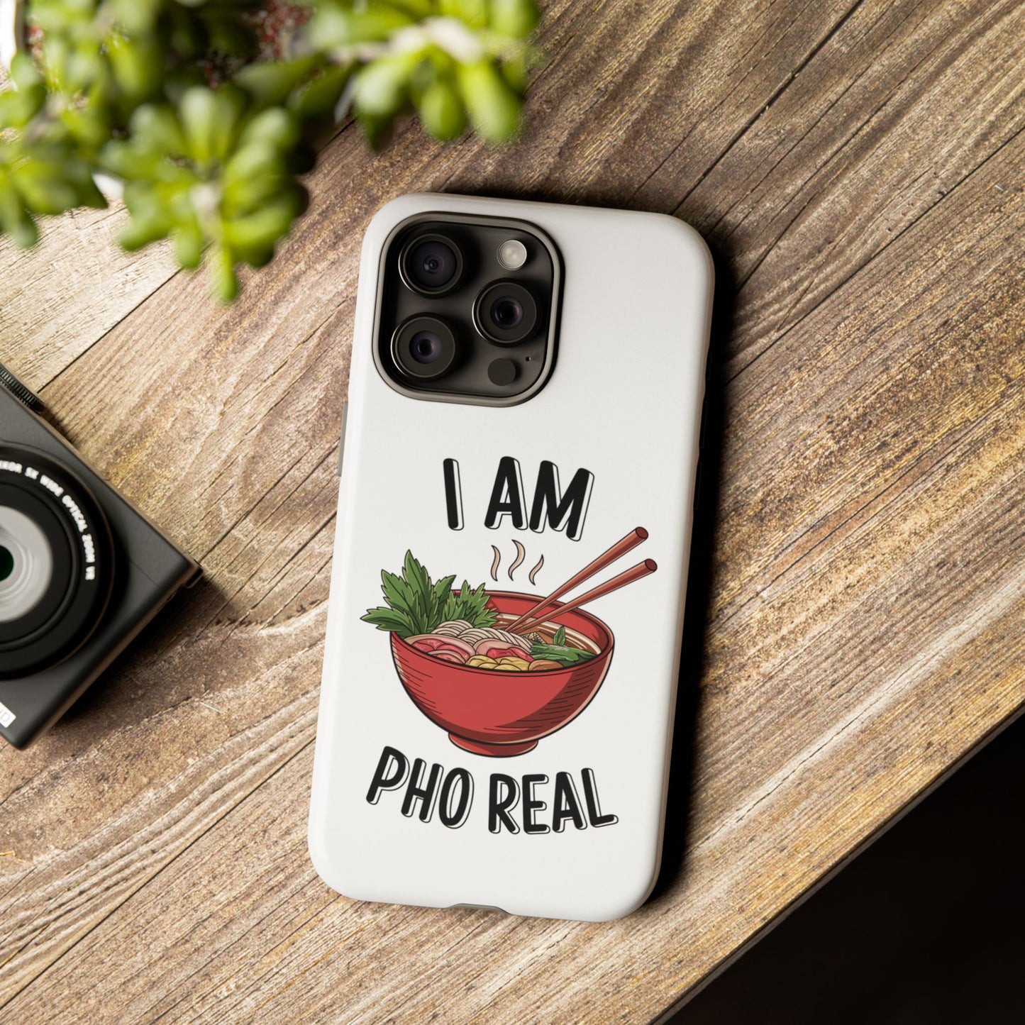 Pho Real Tough Phone Case Pho iPhone Case Foodie Phone Case