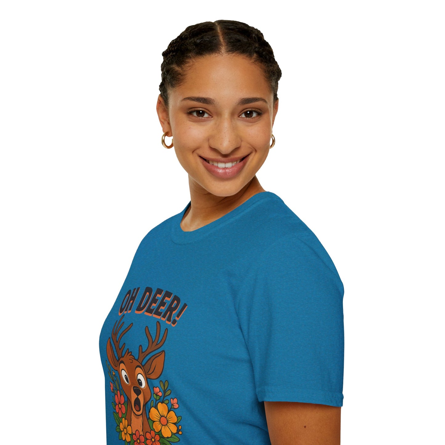Oh Deer T-Shirt Animal Apparel Wildlife shirt Deer Tee Gift for Animal Lovers
