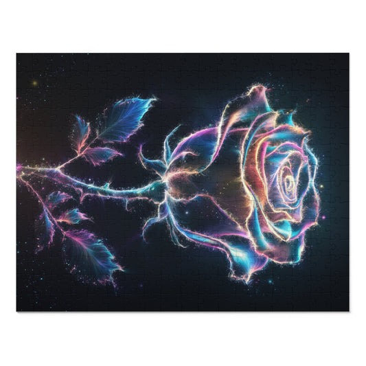 Glowing Rose Puzzle