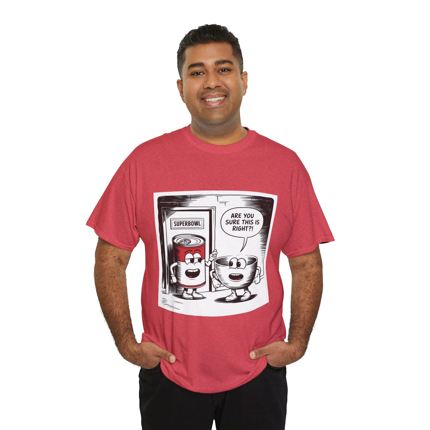 Comic Unisex Tee - Superbowl Design