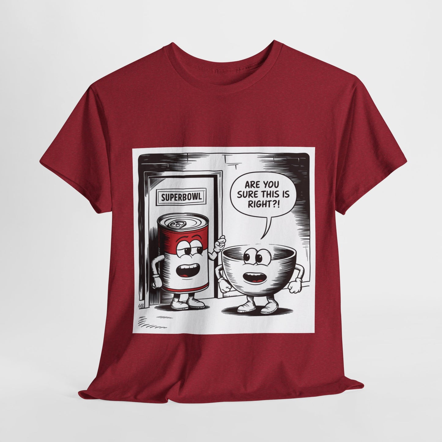 Comic Unisex Tee - Superbowl Design