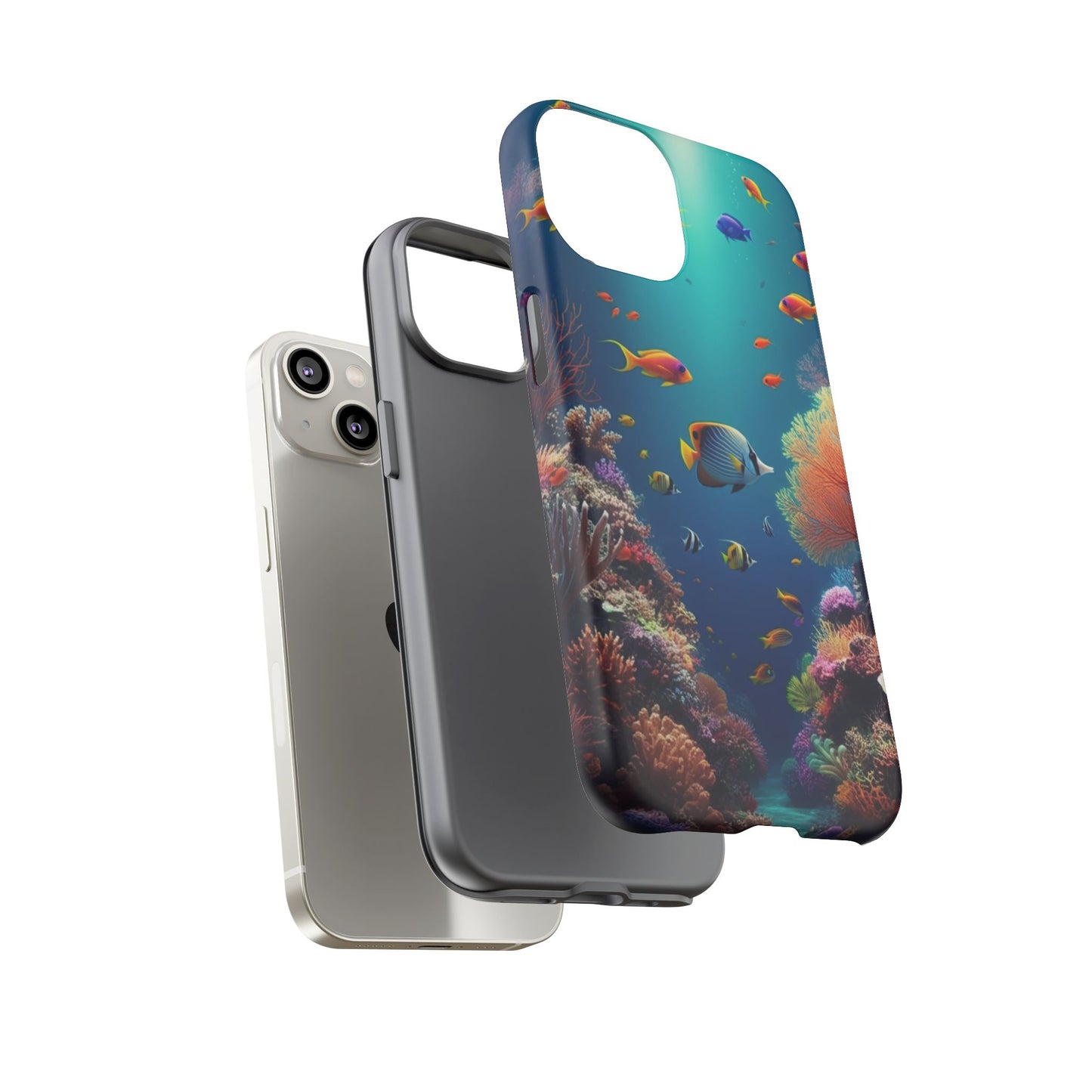 Coral Reef Tough iPhone case