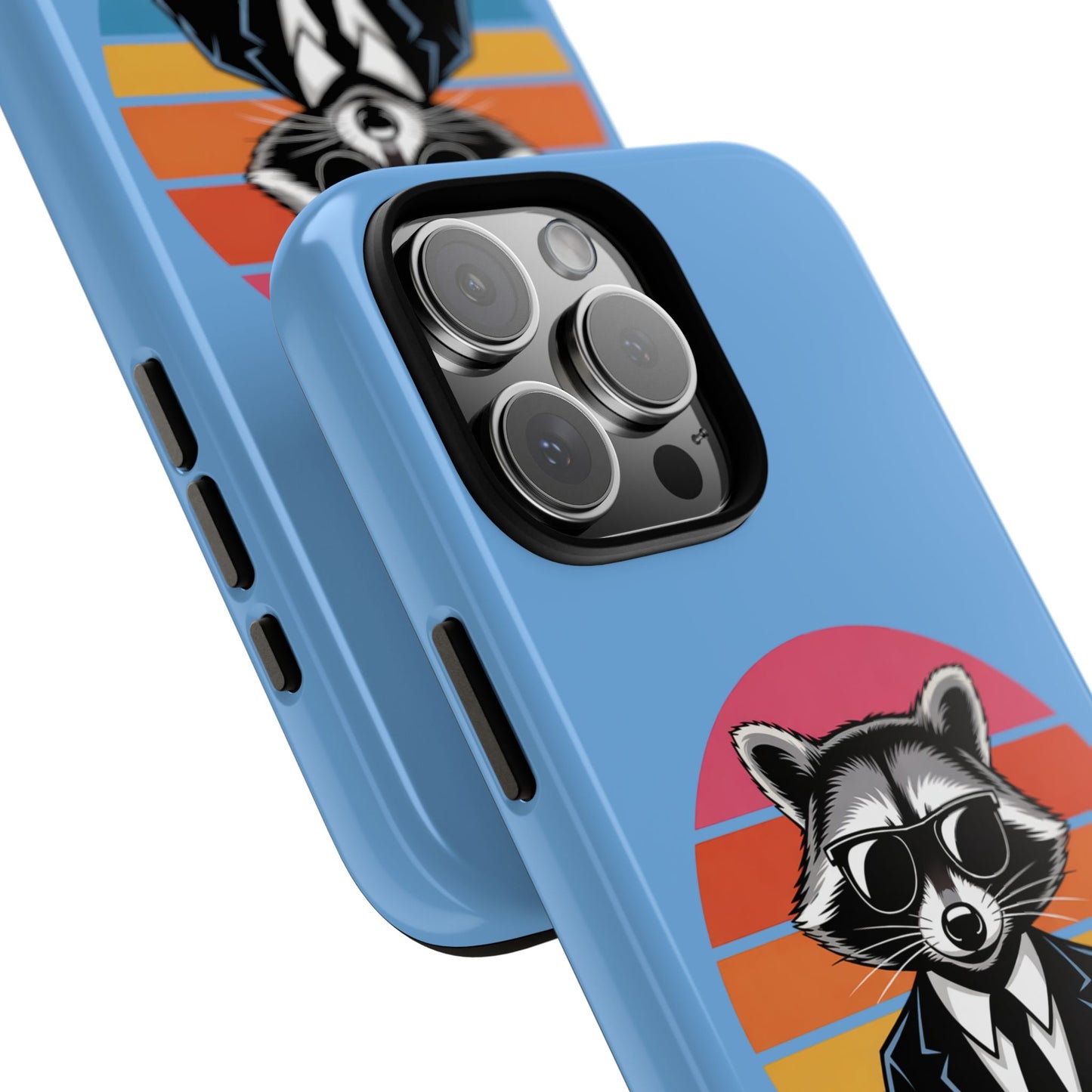 Humorous Raccoon Phone Case - Certified Trash Connoisseur