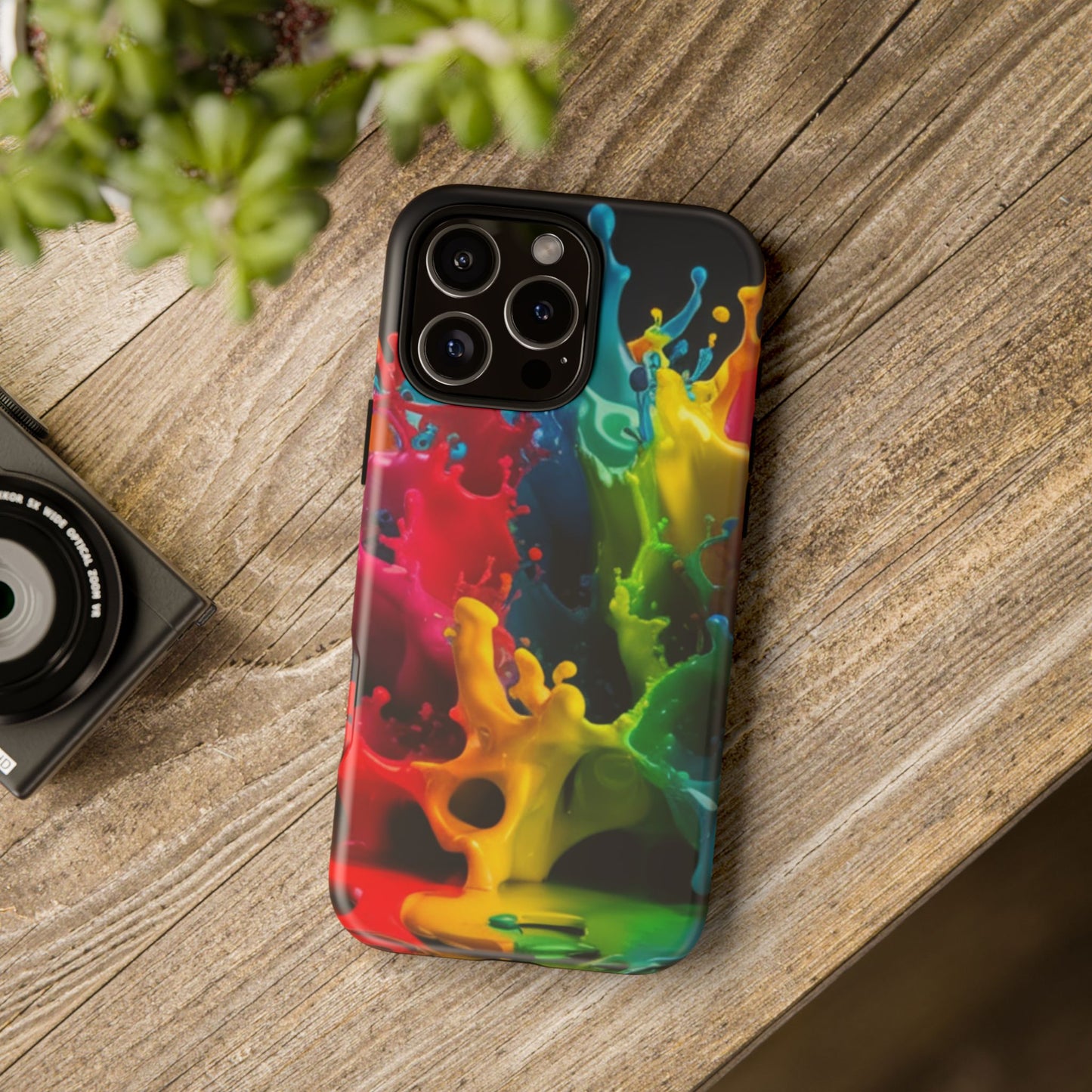 Vibrant Splash iPhone Case - Color Burst iPhone Case