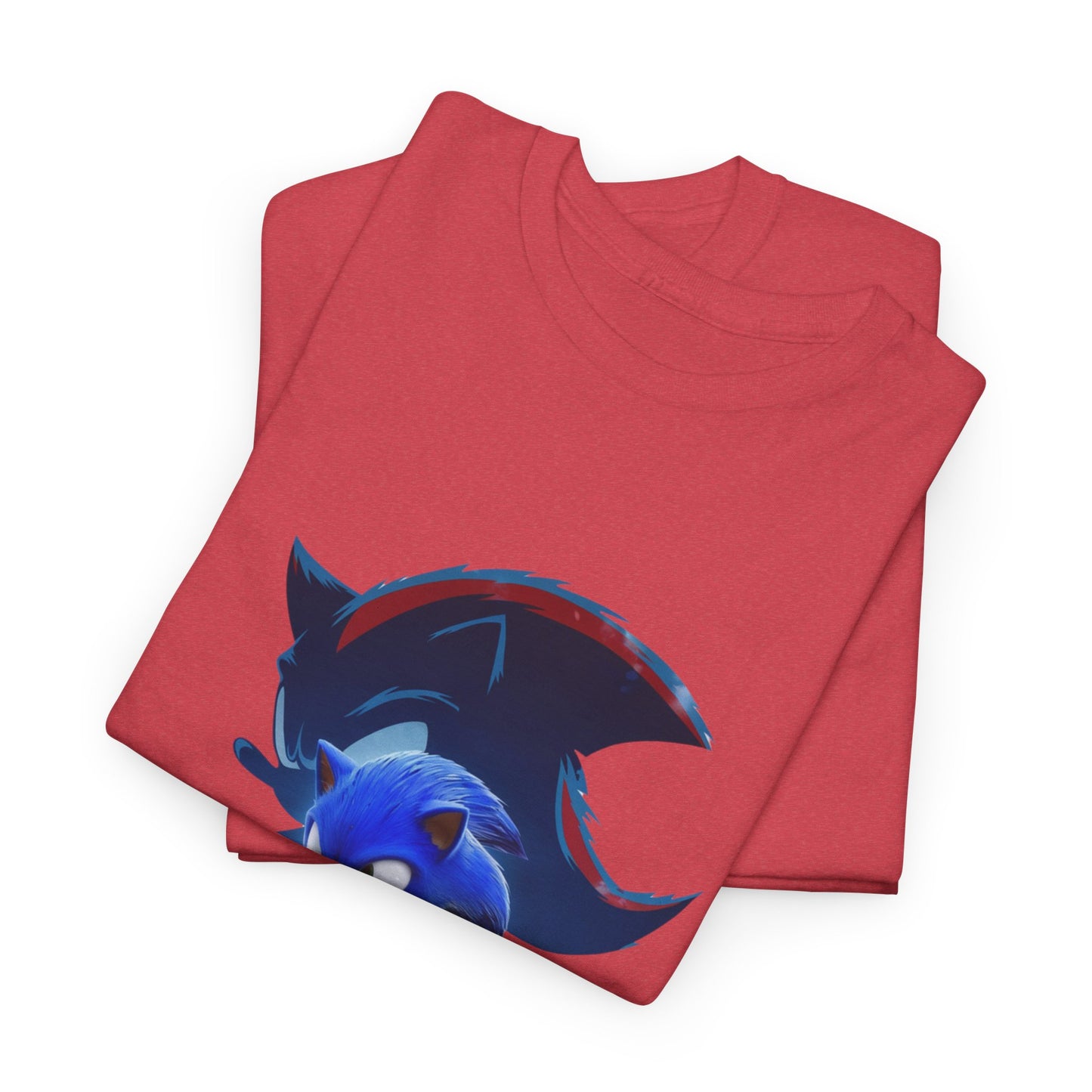 Blue Speed Hero Graphic Tee | Retro Gaming Legend T-Shirt | Fan Inspired Gamer Apparel | Cool Vintage Style Unisex Shirt for Adults & Teens