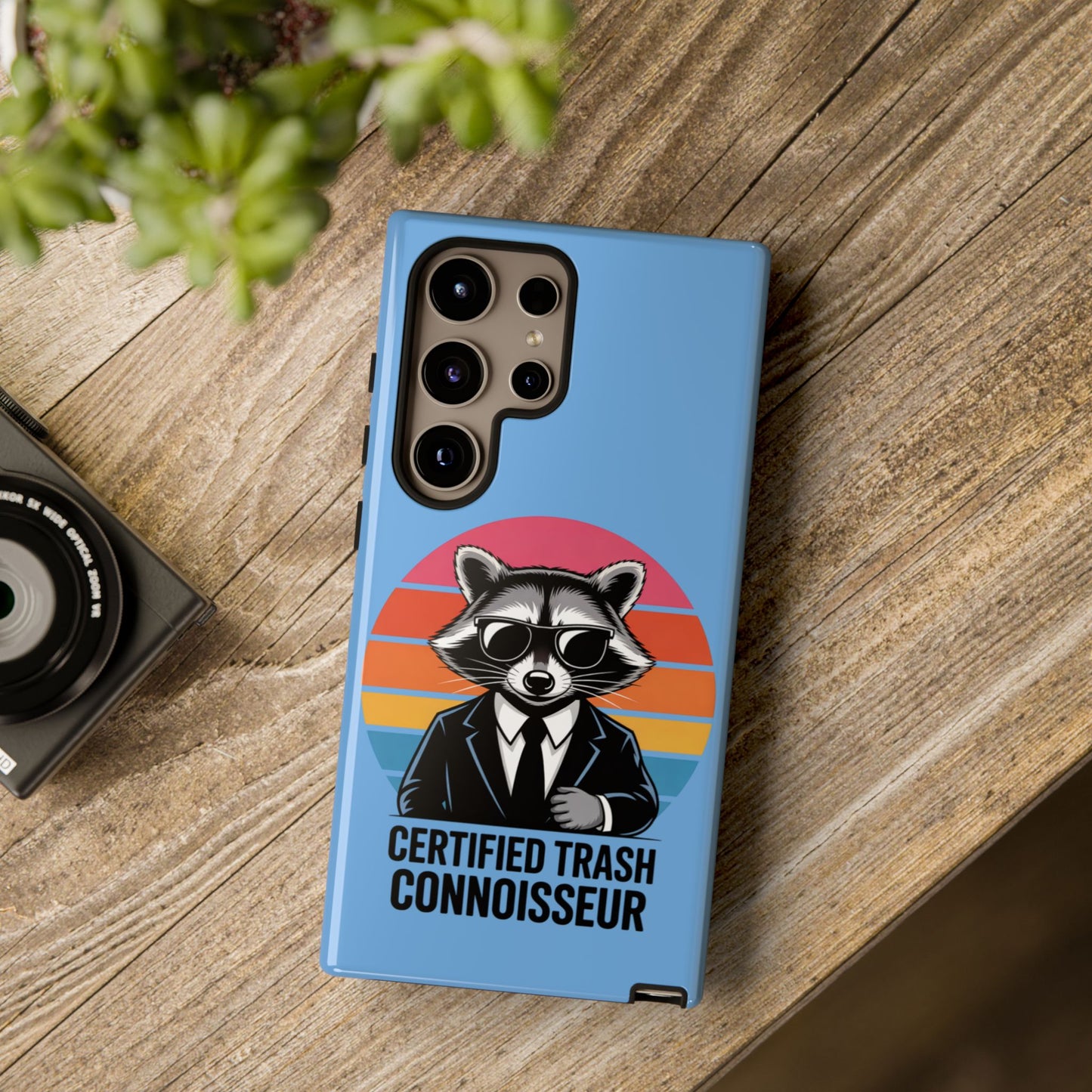 Certified Trash Connoisseur Phone Case - Fun & Stylish Protection for Animal Lovers