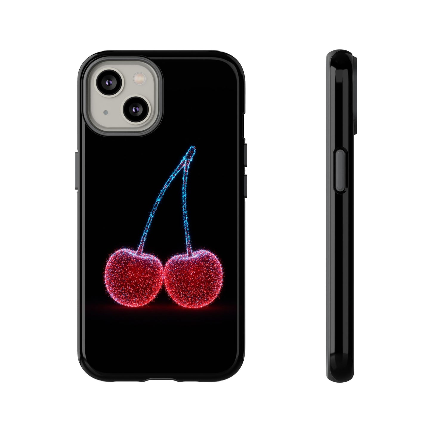 iPhone Case Bioluminescent Cherries Cherry Phone Case Cherry iPhone Case