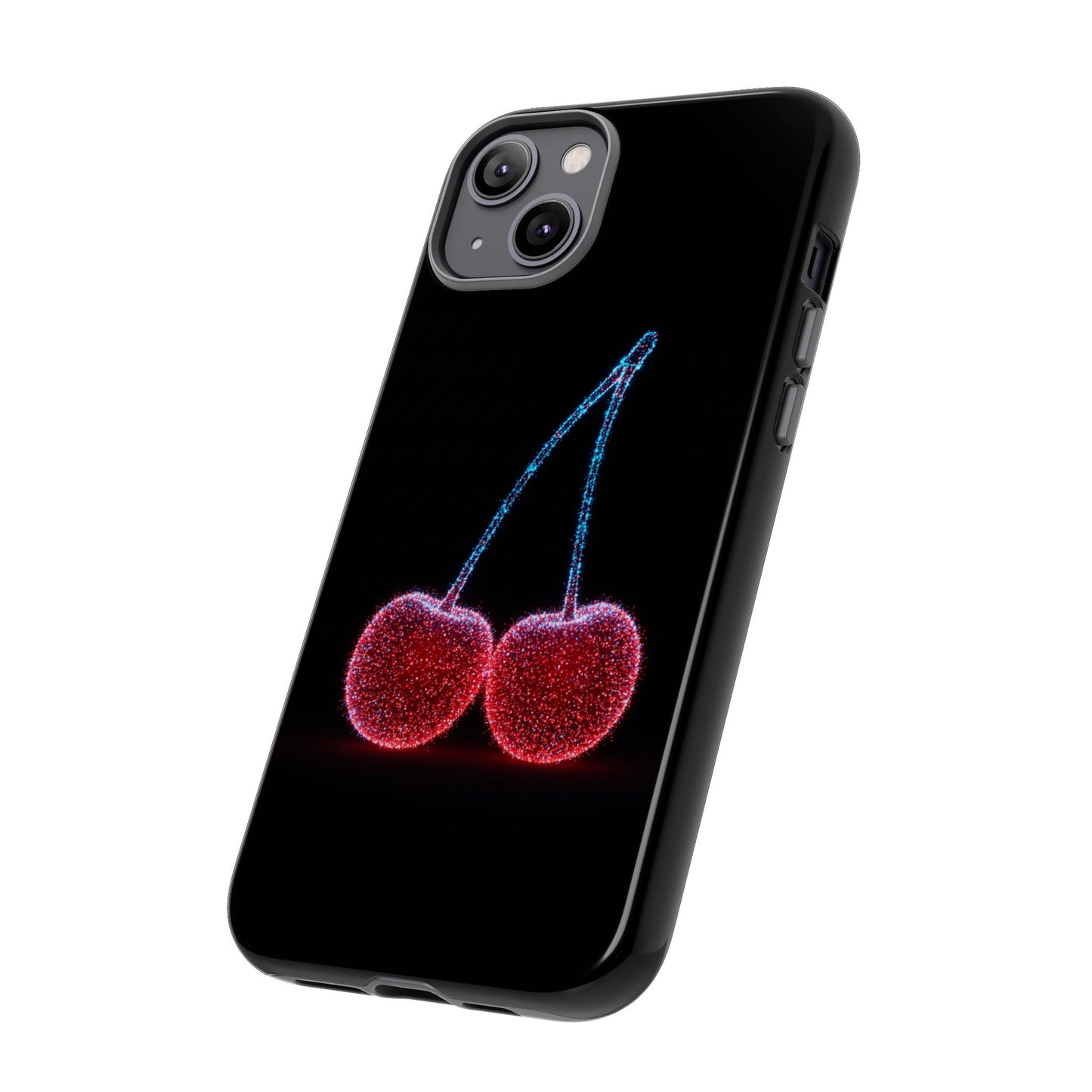 iPhone Case Bioluminescent Cherries Cherry Phone Case Cherry iPhone Case