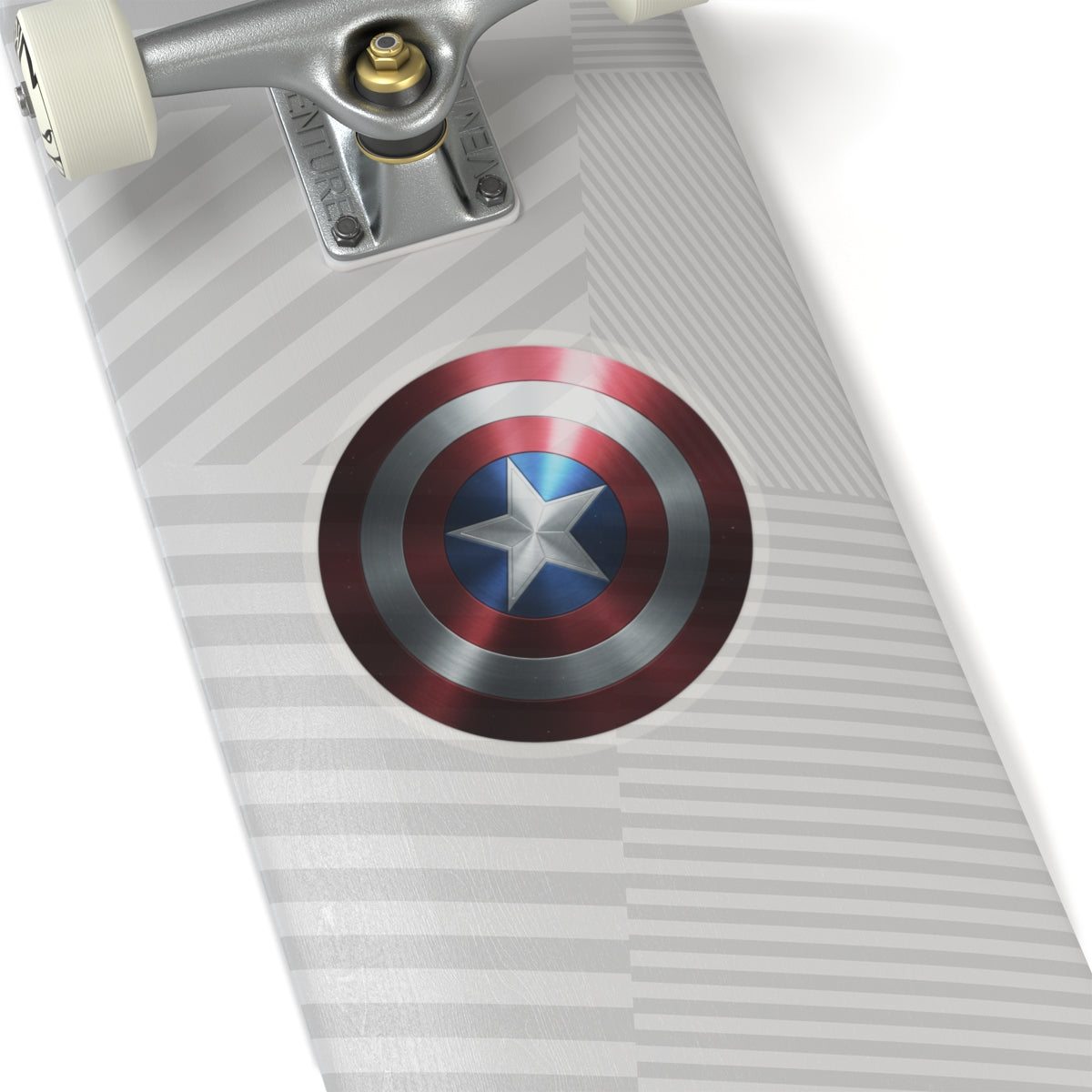 Captain America Shield Kiss-Cut Stickers - Perfect for Fans and Collectors