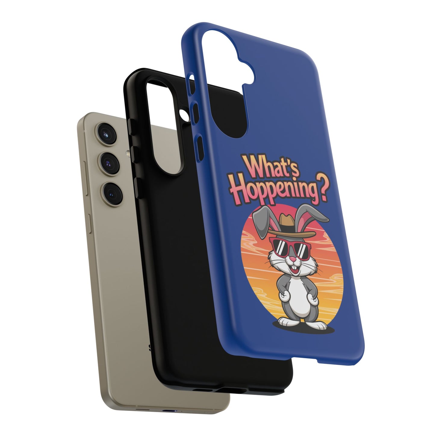 Samsung Case- Cool Bunny 'What's Hoppening'