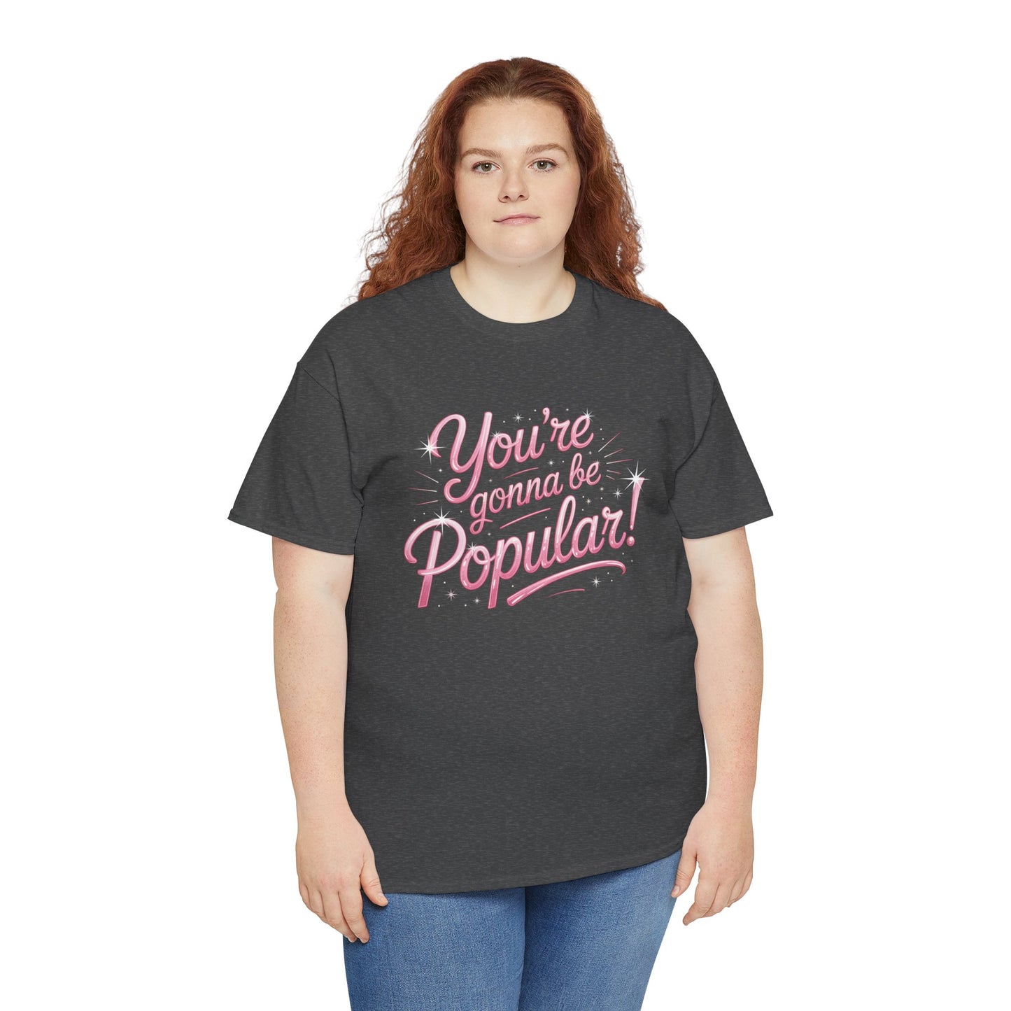 You’re Gonna Be Popular Wicked Musical Tee – Broadway Quote Shirt – Funny Retro Typography T-Shirt for Theatre Fans & Musical Lovers