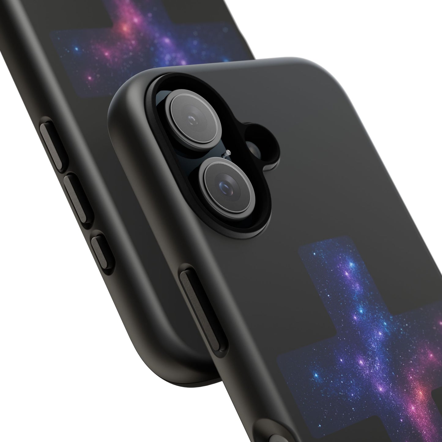 iPhone Case - Galactic Cross design Christian Phone Case Spiritual iPhone Accessory Religious Case Gift for Believers
