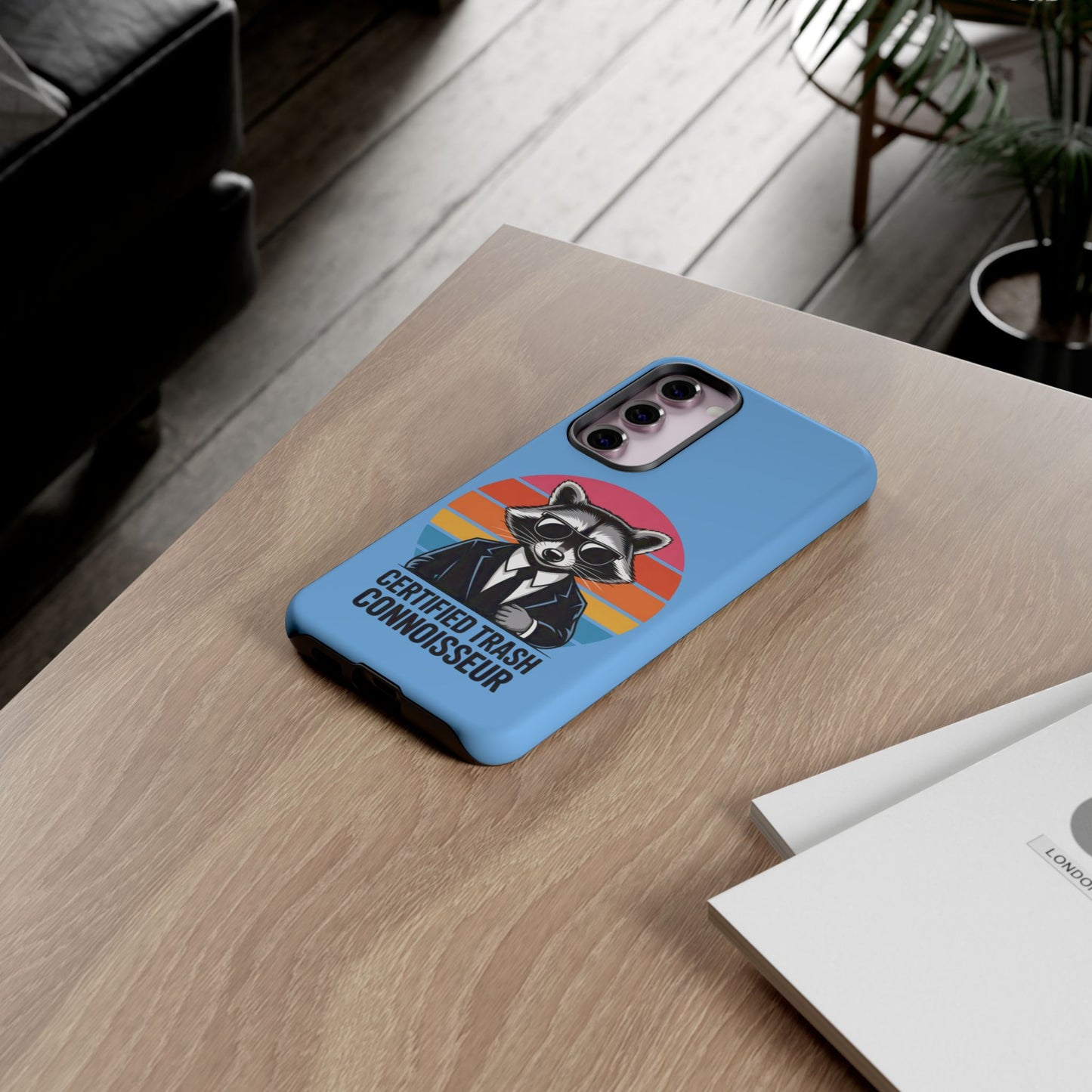 Certified Trash Connoisseur Phone Case - Fun & Stylish Protection for Animal Lovers