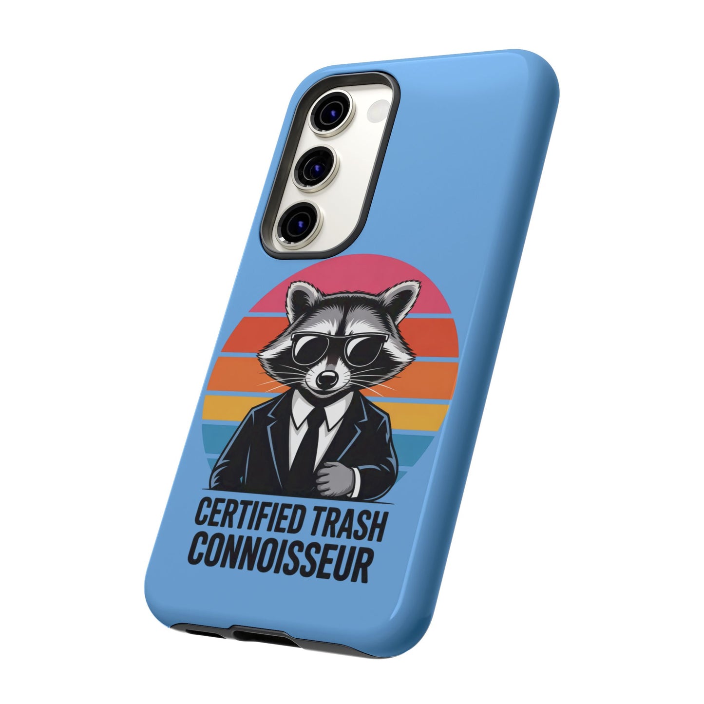 Certified Trash Connoisseur Phone Case - Fun & Stylish Protection for Animal Lovers